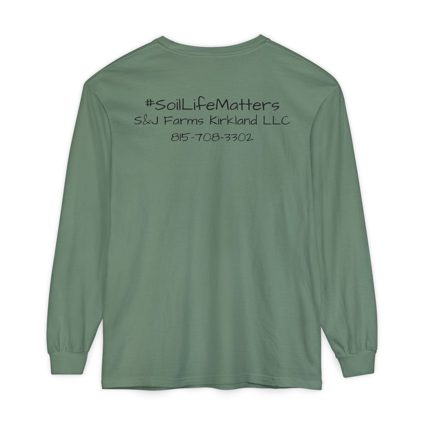 S&J Farm Kirkland LLC - Unisex Garment-dyed Long Sleeve T-Shirt