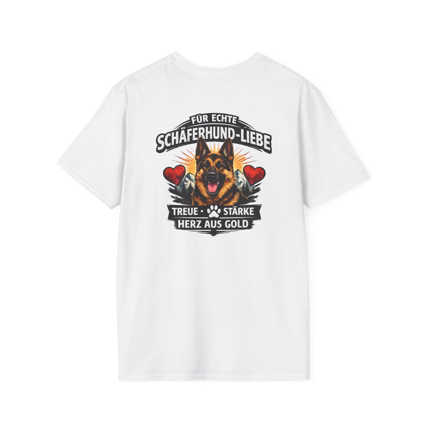 German Shepherd Loyalty T-Shirt — "Loyalty, strength, and a heart of gold"