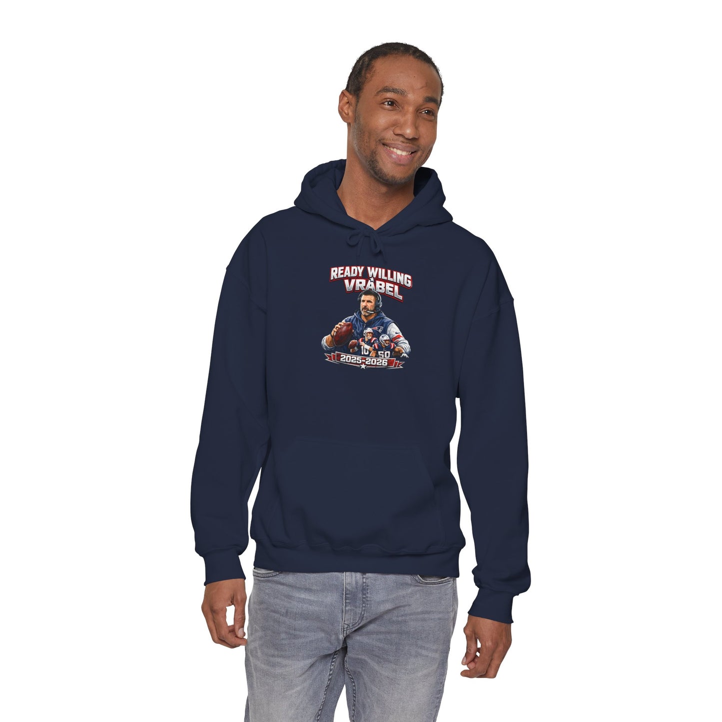 Ready Willing Vrabel Hoodie — Coach Tribute Pullover