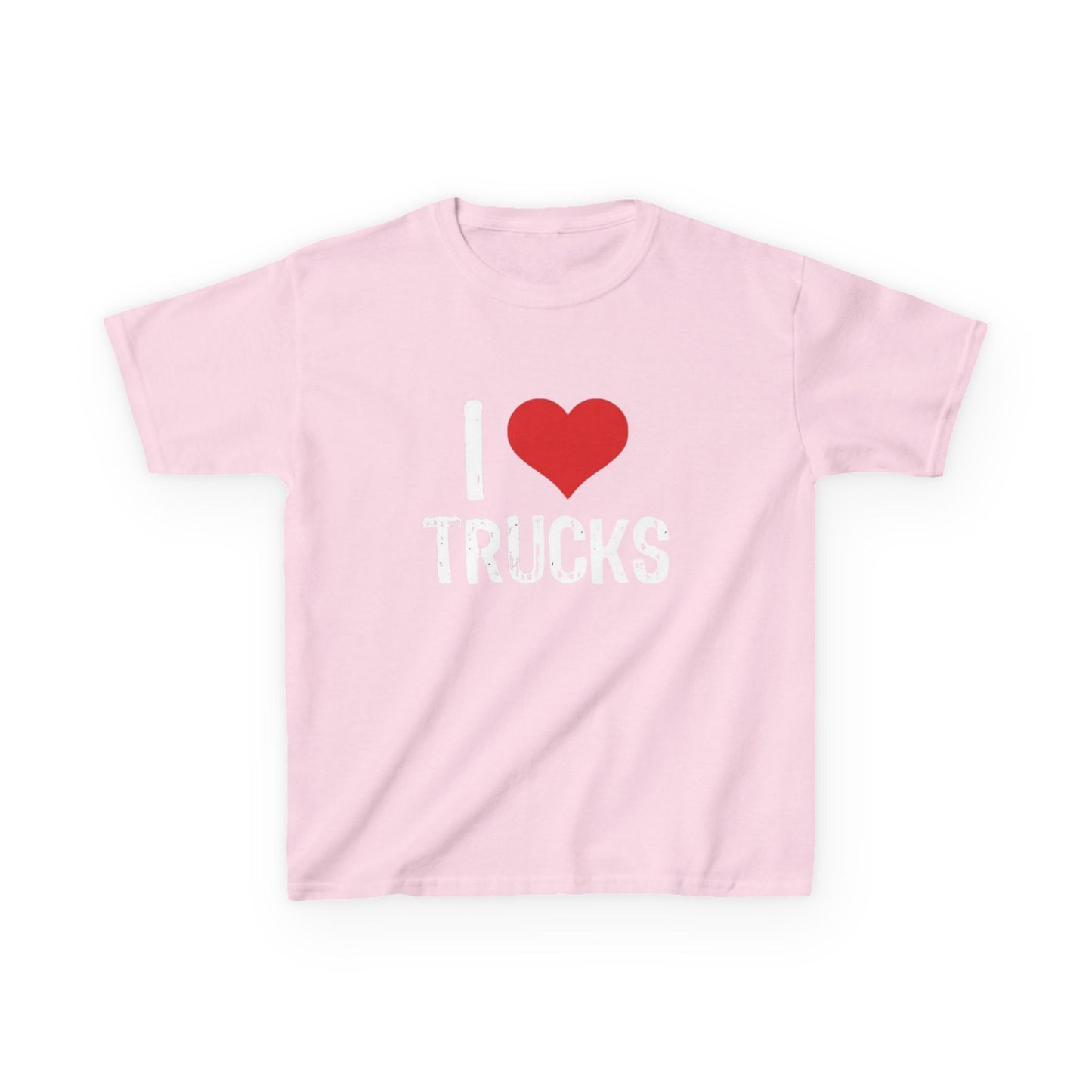 I Love Trucks - Kids Heavy Cotton™ Tee
