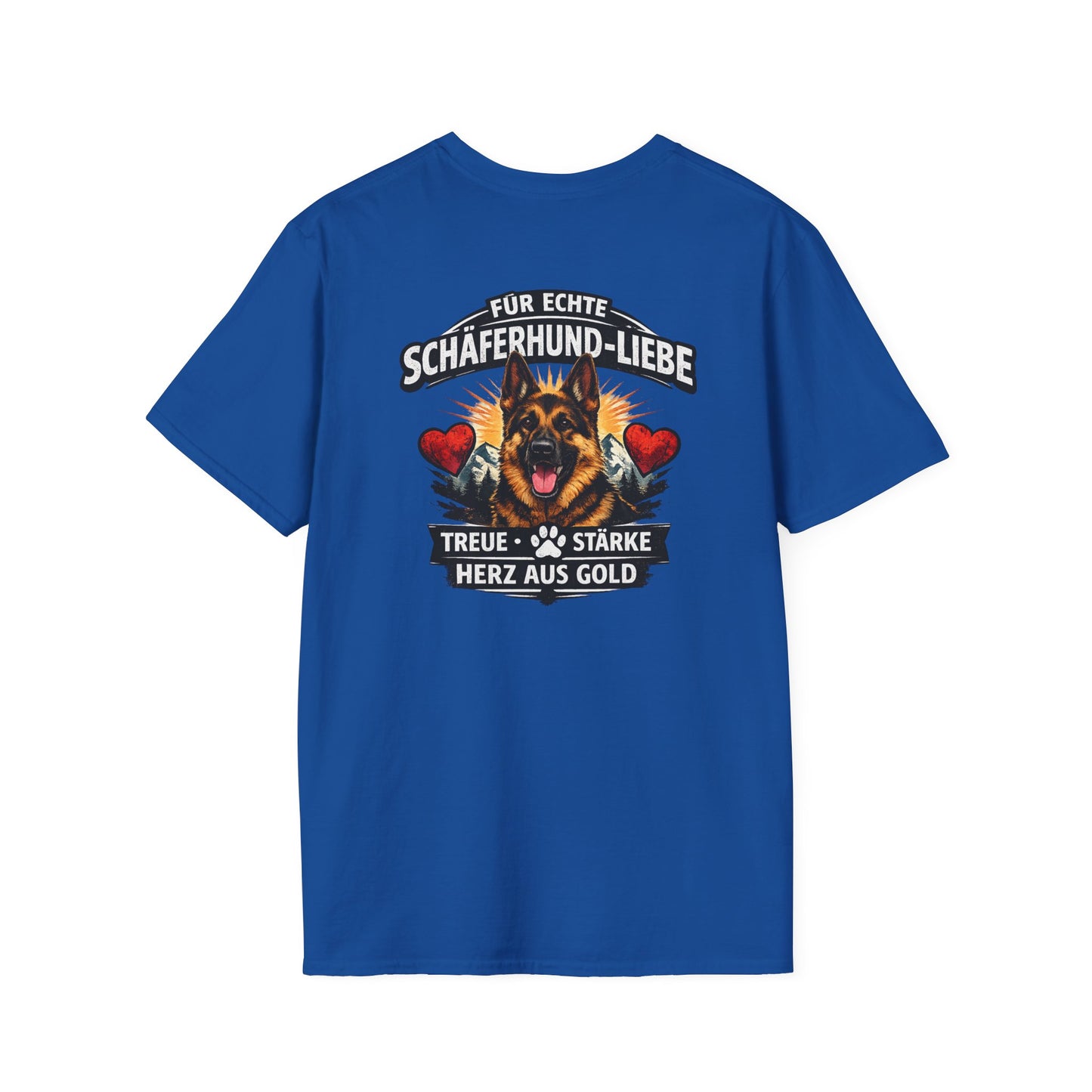 German Shepherd Loyalty T-Shirt — "Loyalty, strength, and a heart of gold"