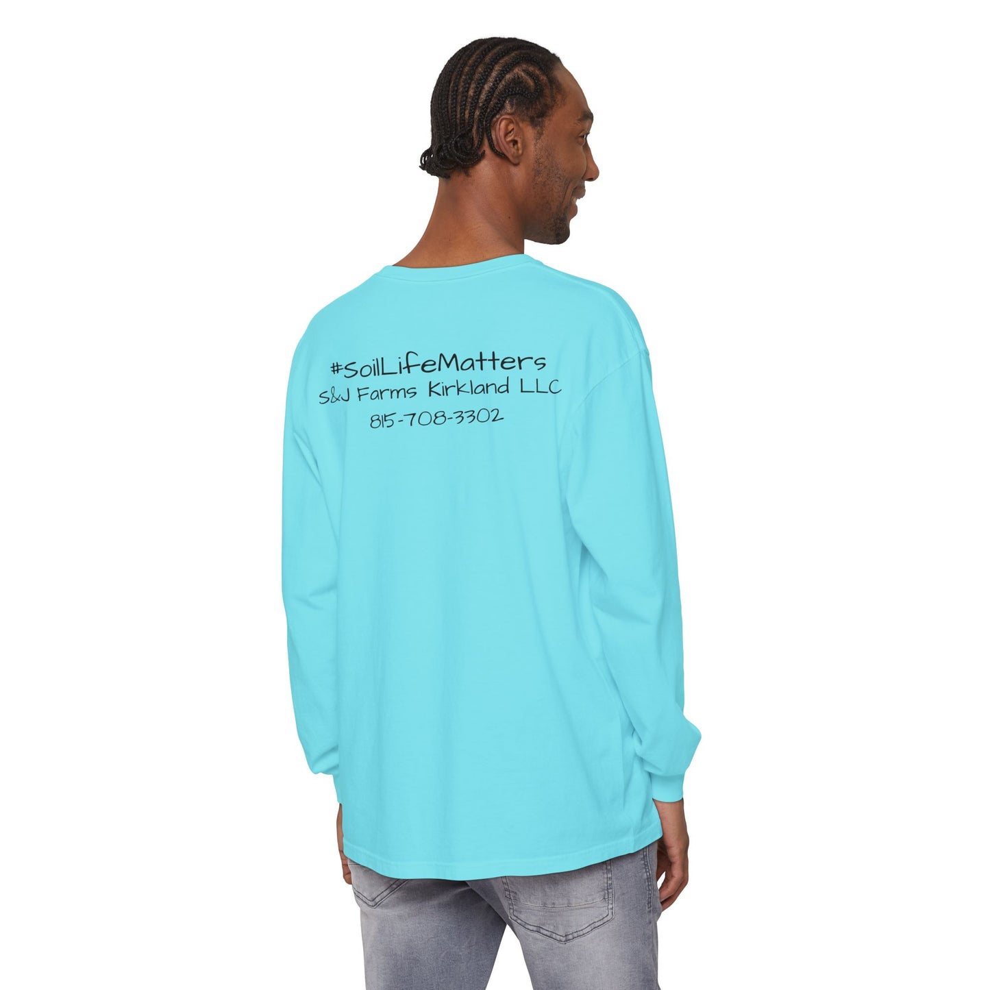 S&J Farm Kirkland LLC - Unisex Garment-dyed Long Sleeve T-Shirt