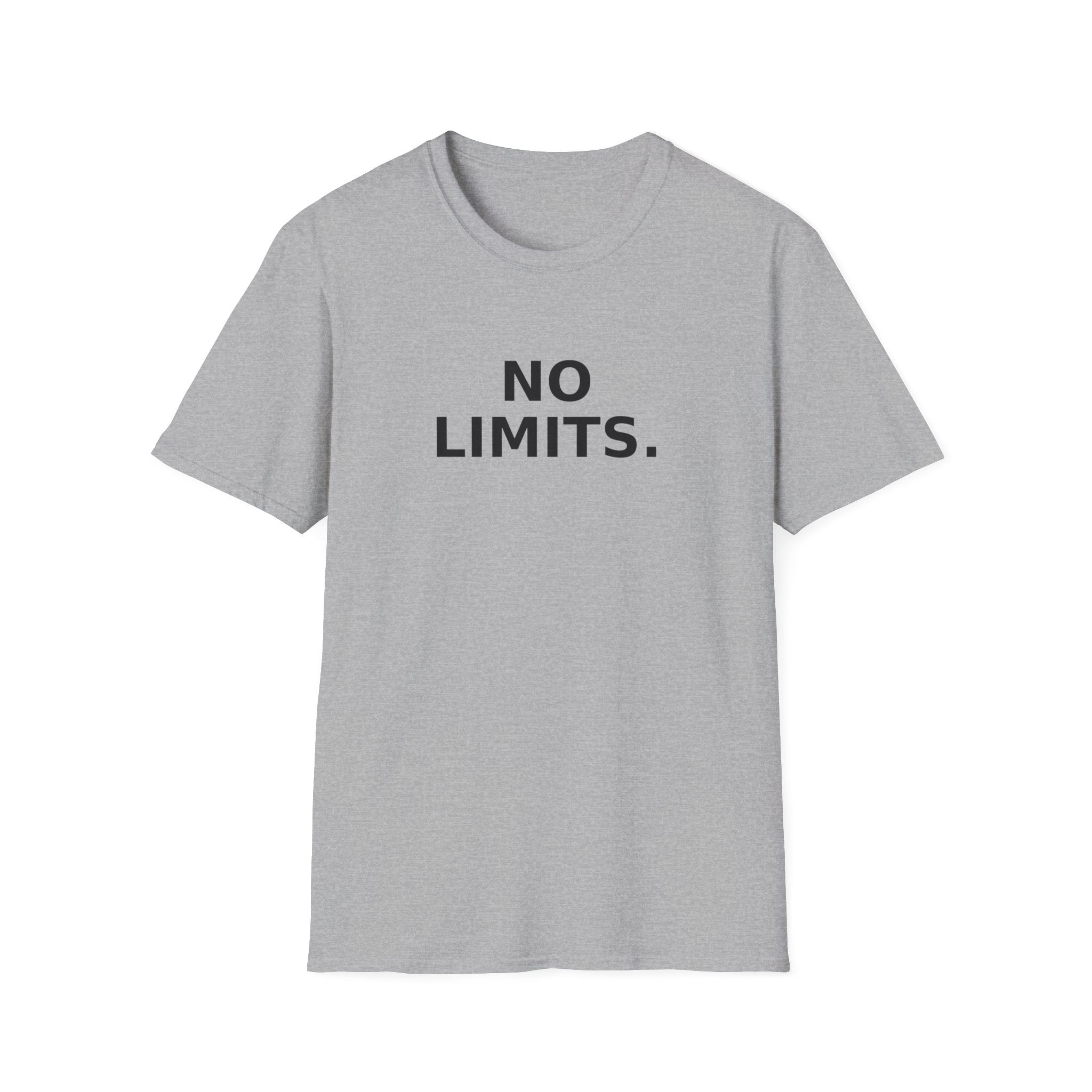 No Limits T-Shirt — Motivational Graphic Tee