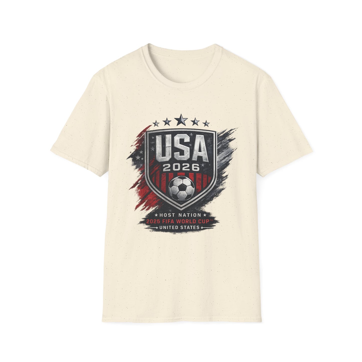 USA 2026 Soccer Shield T‑Shirt — Men’s Women’s American World Cup Supporter Tee