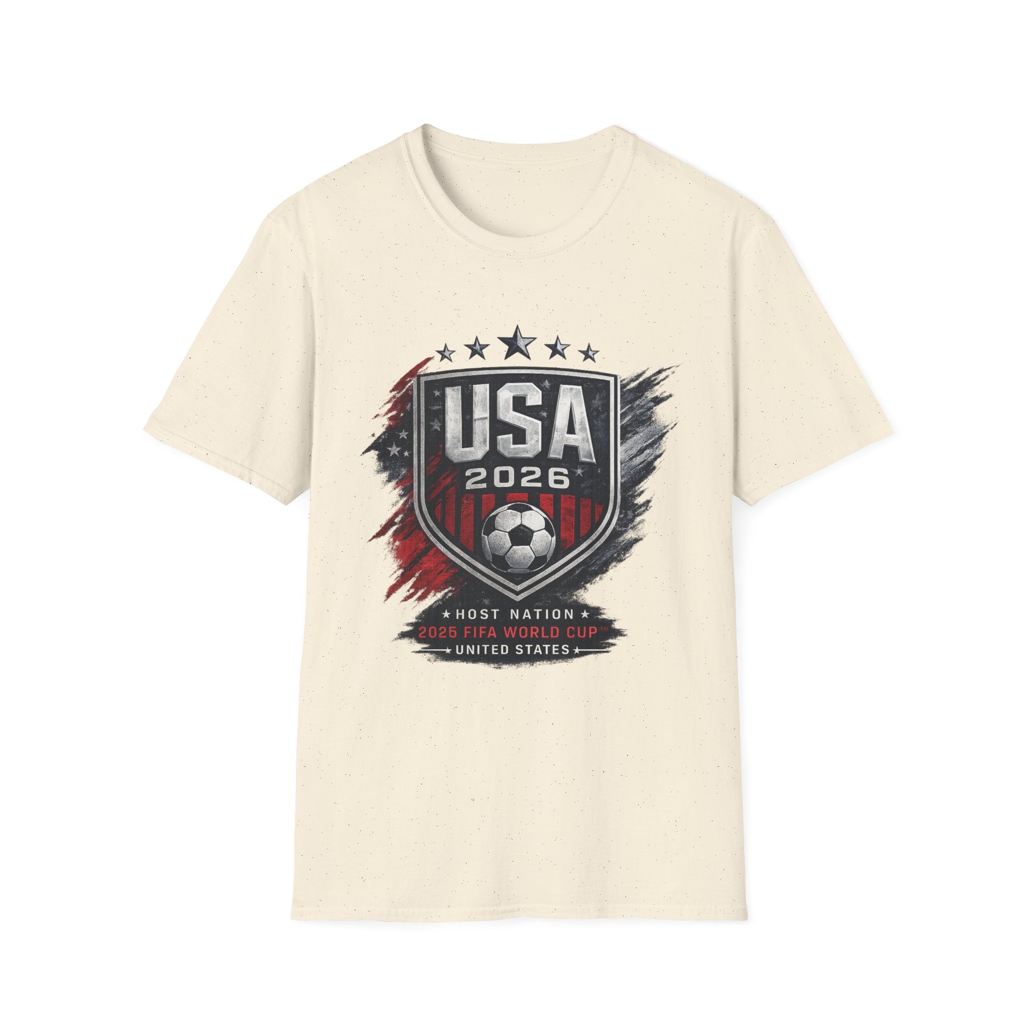 USA 2026 Soccer Shield T‑Shirt — Men’s Women’s American World Cup Supporter Tee