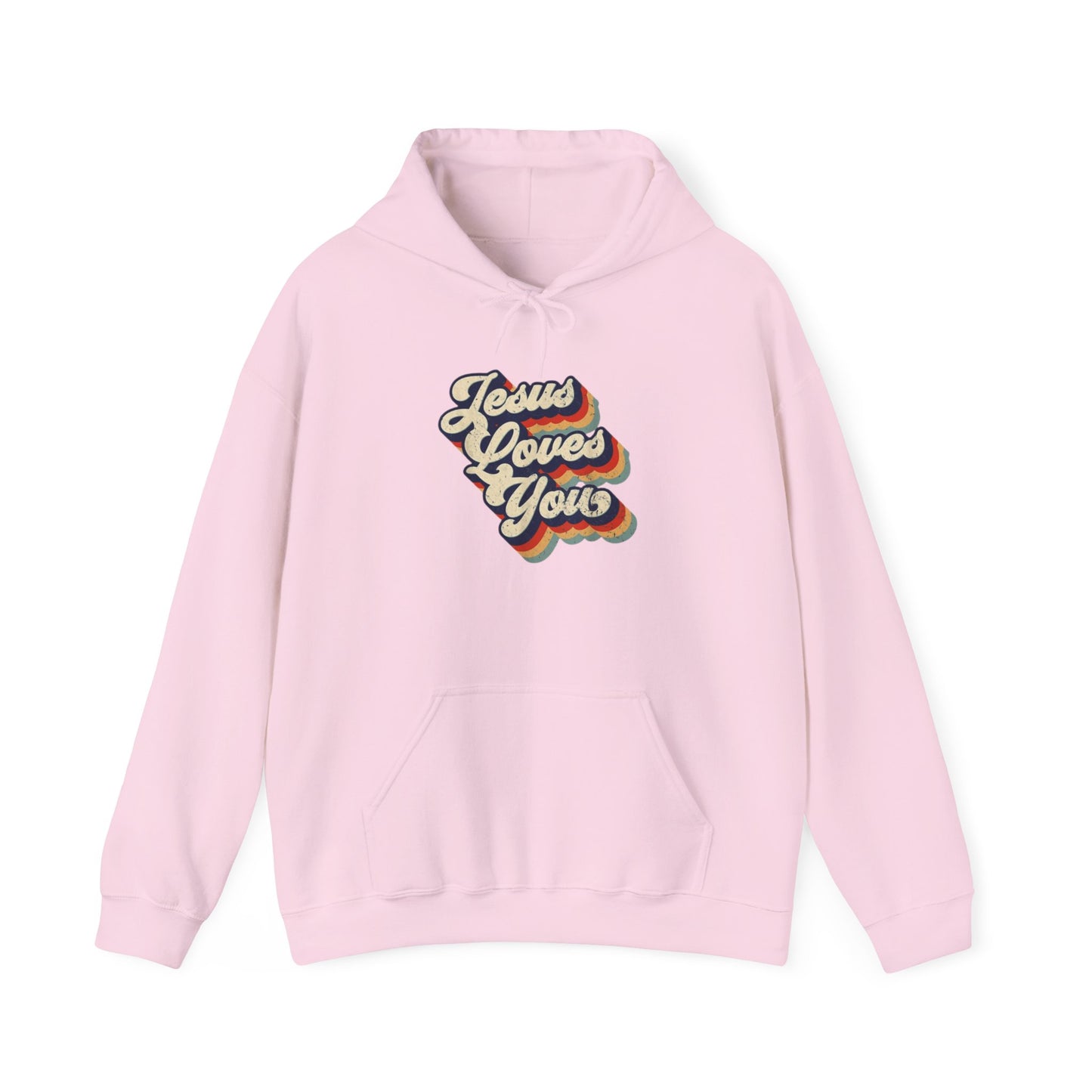 Jesus Loves You Hoodie - Unisex Heavy Blend Sweatshirt for Comfort & Faith