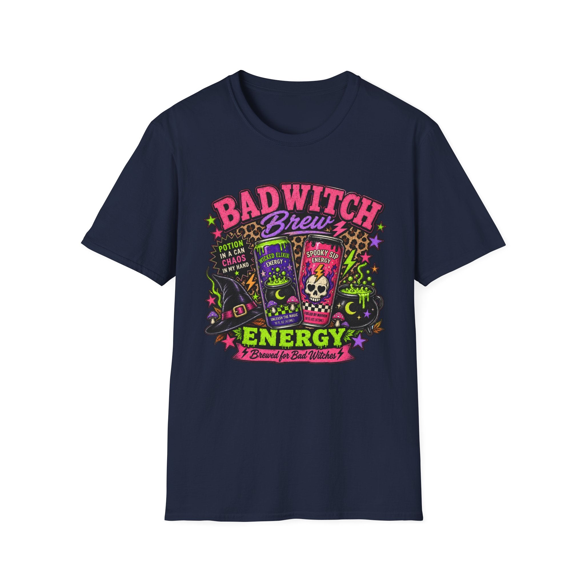 Bad Witch Brew Energy – Brewed for Bad Witches Halloween Tee