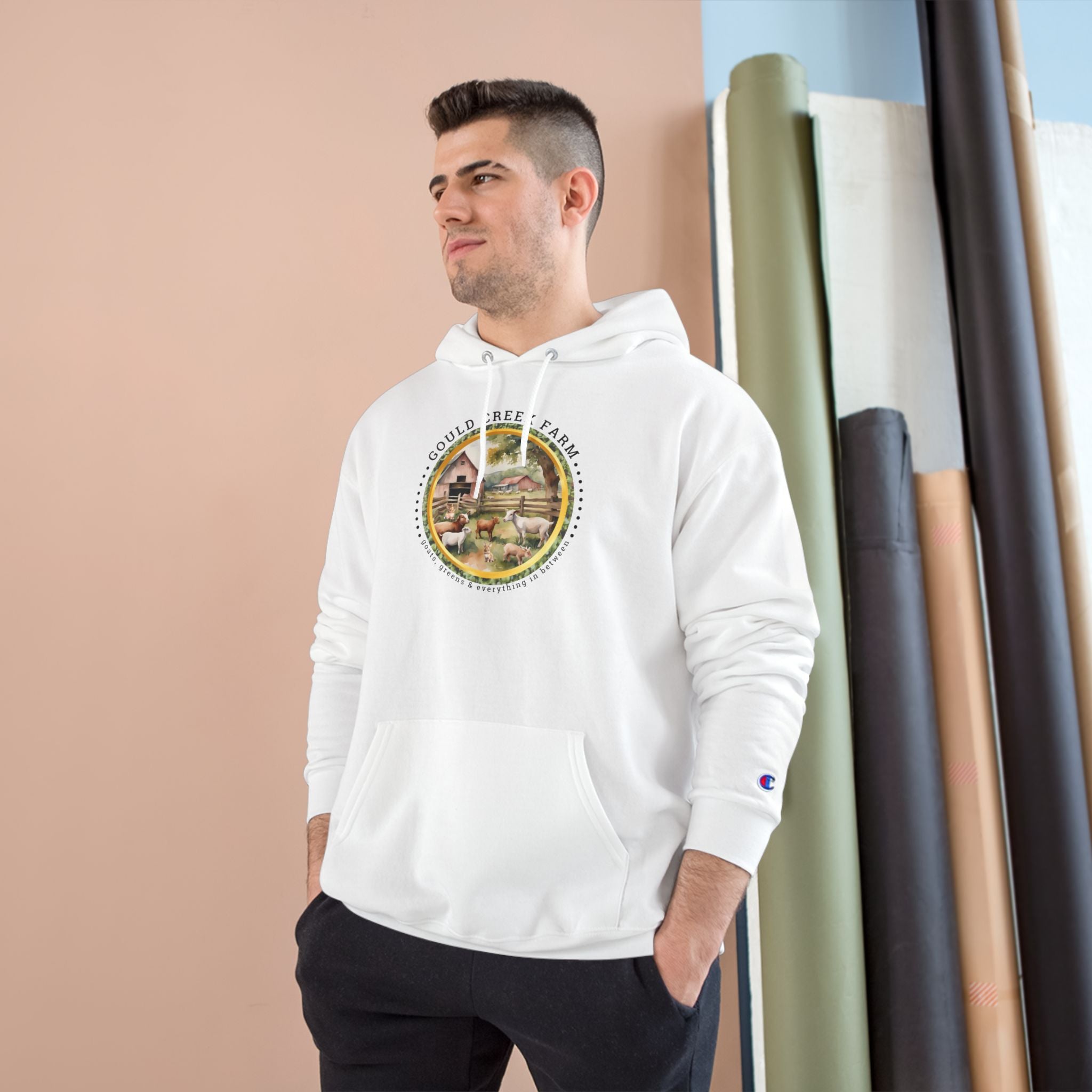 Gold Creek Farm Champion Hoodie - Cozy Outdoor Style