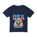 USA Eagle Toddler T-Shirt, Patriotic Kids Tee, 4th of July Outfit, Independence Day Shirt, Summer Play Tee, Baby Gift