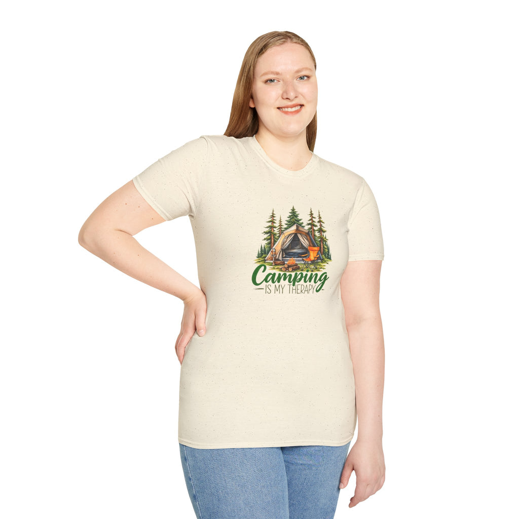 Camping Is My Therapy – Camping T-Shirt
