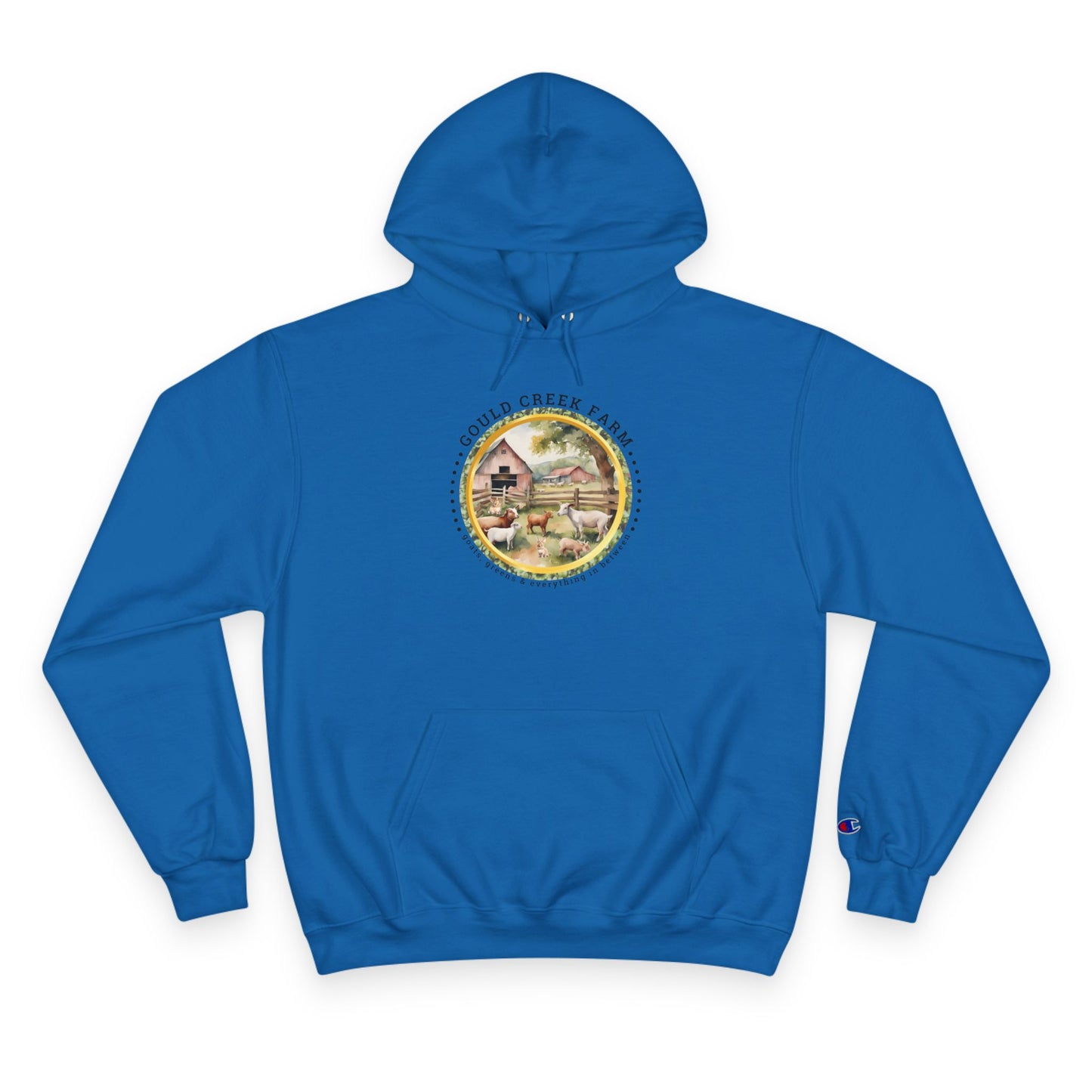Gold Creek Farm Champion Hoodie - Cozy Outdoor Style