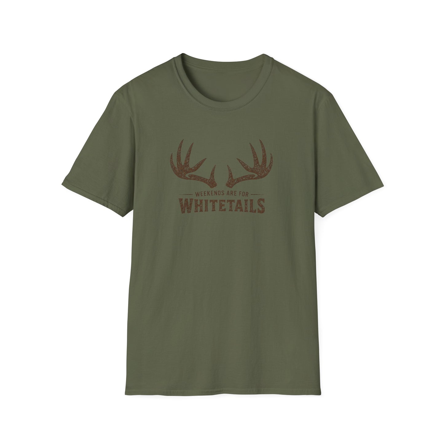 Whitetails Antler Tee — "Weekends Are For Whitetails" Hunting T‑Shirt