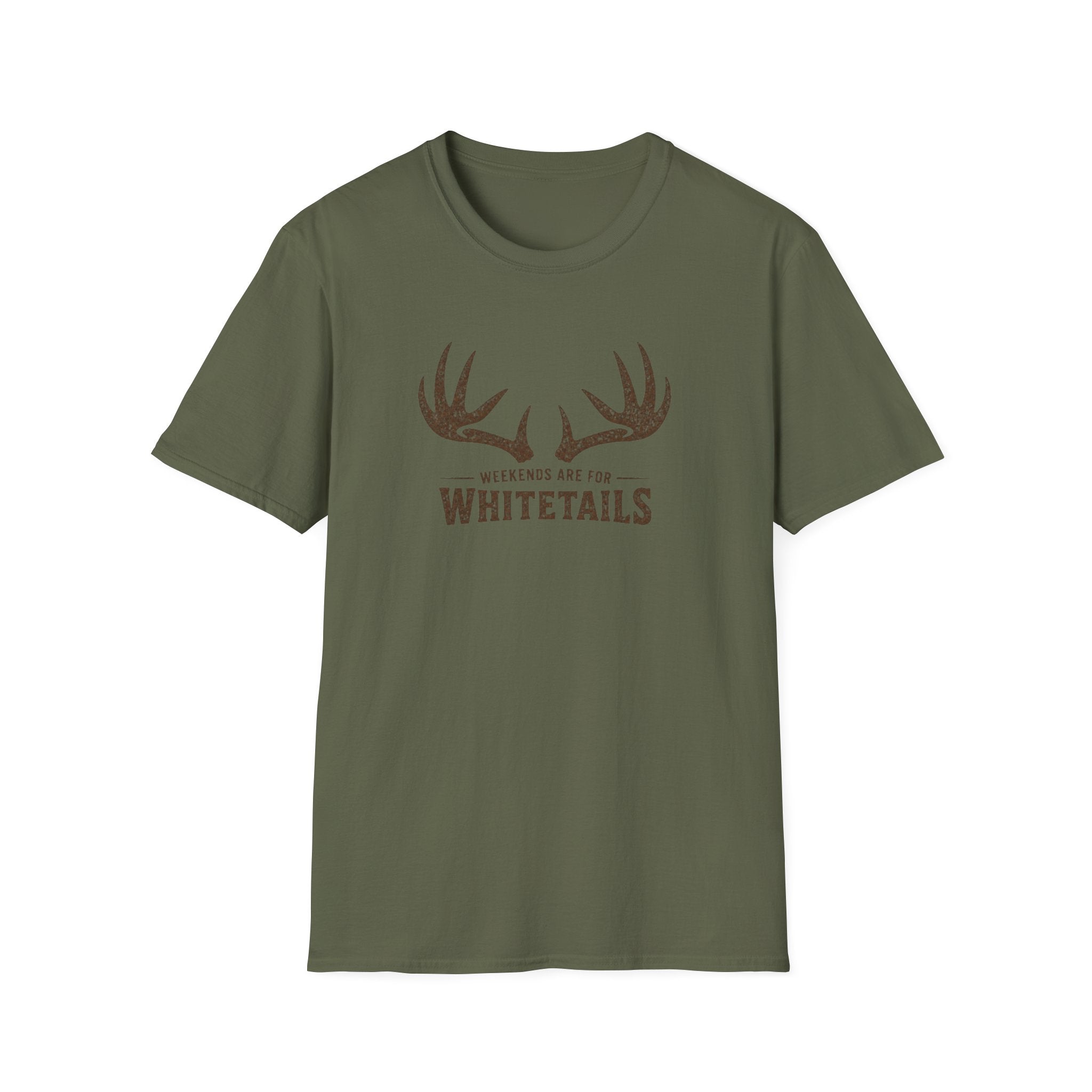 Whitetails Antler Tee — "Weekends Are For Whitetails" Hunting T‑Shirt