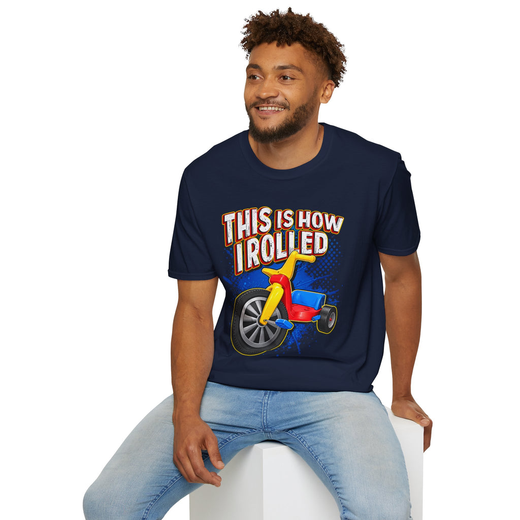 This Is How I Rolled – Retro Big Wheel Graphic Tee