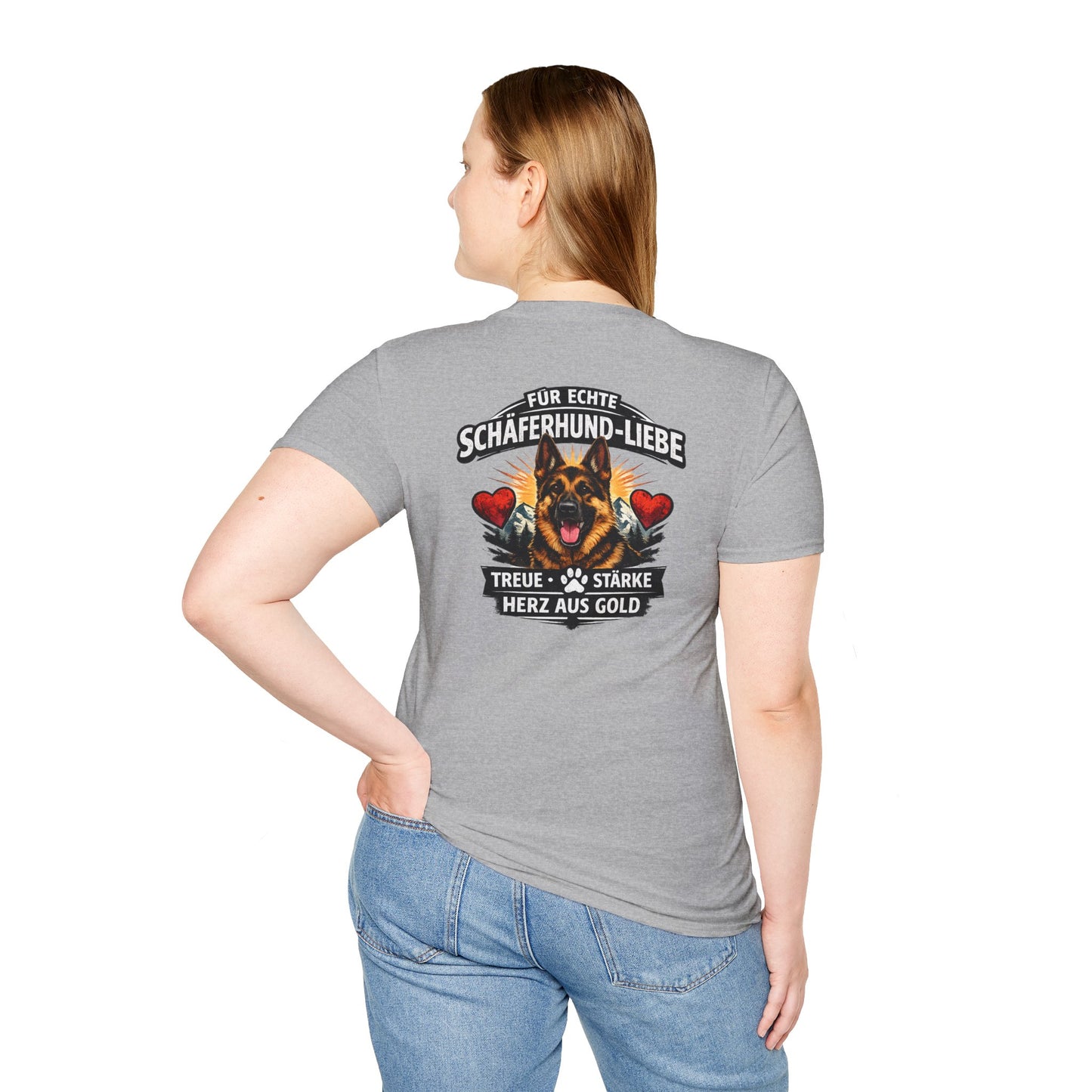 German Shepherd Loyalty T-Shirt — "Loyalty, strength, and a heart of gold"