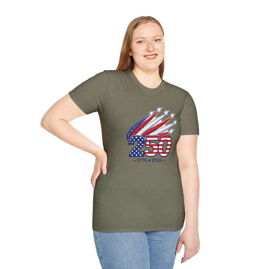 Americas 250th Birthday T-Shirt — 250th Anniversary Celebration Tee