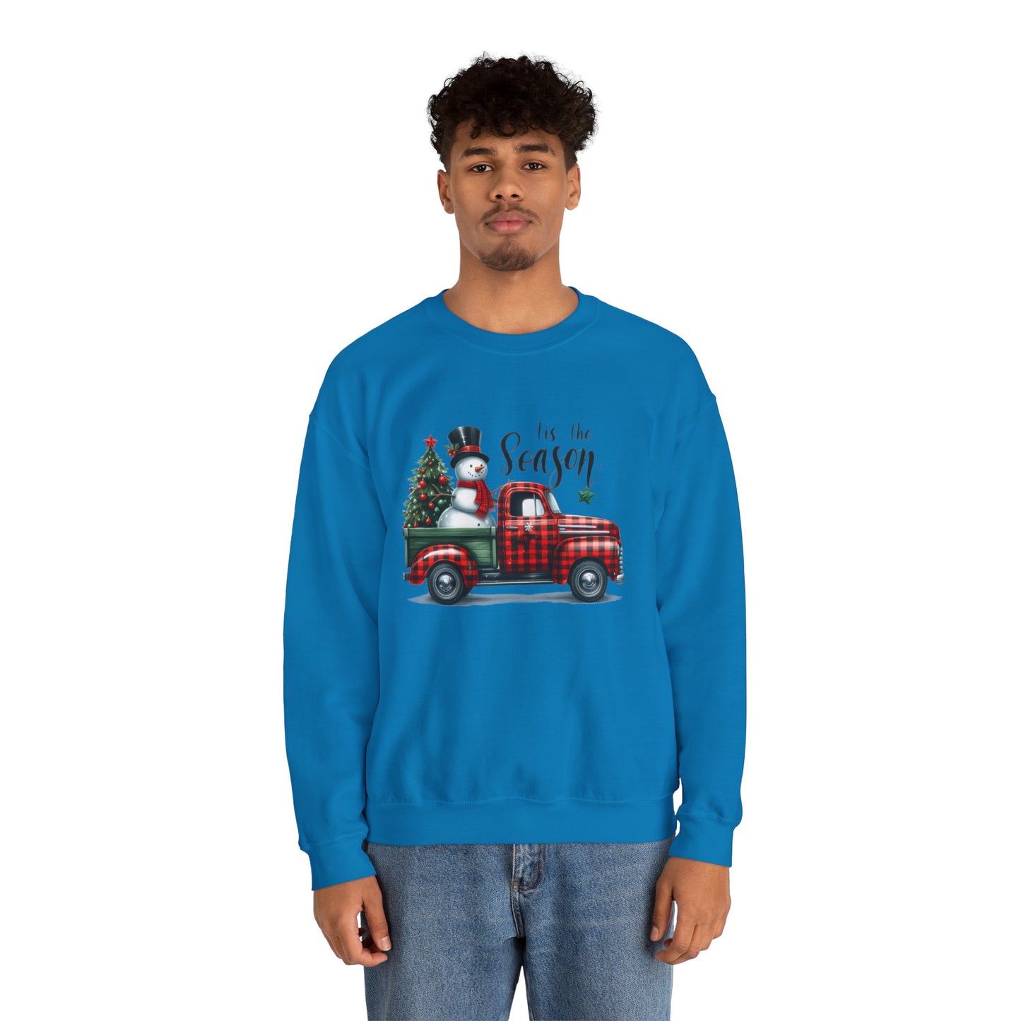 Snowman Truck Sweatshirt