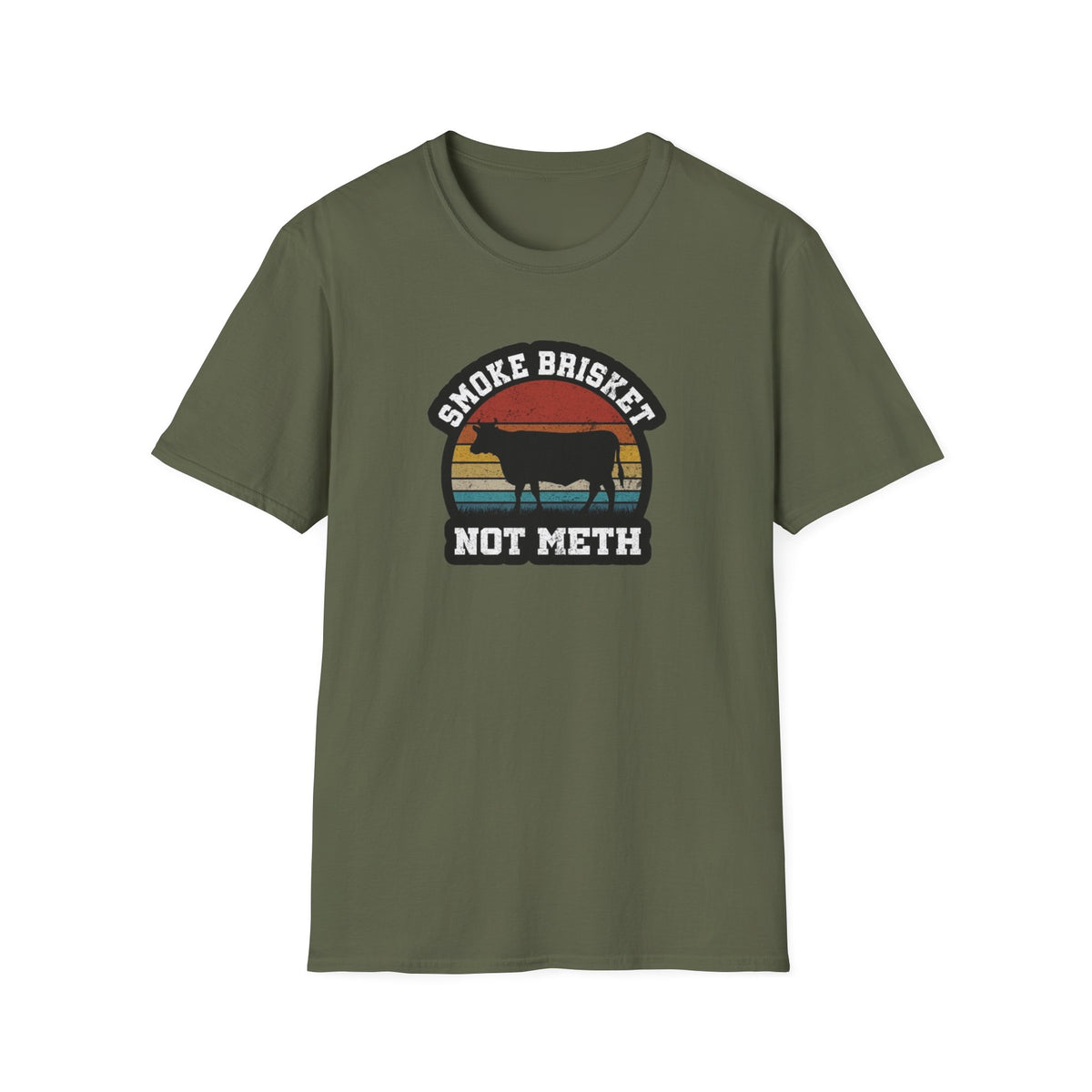 Smoke Brisket Not Meth T-Shirt