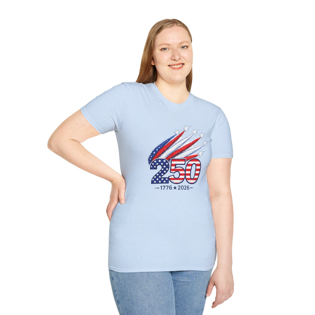 Americas 250th Birthday T-Shirt — 250th Anniversary Celebration Tee