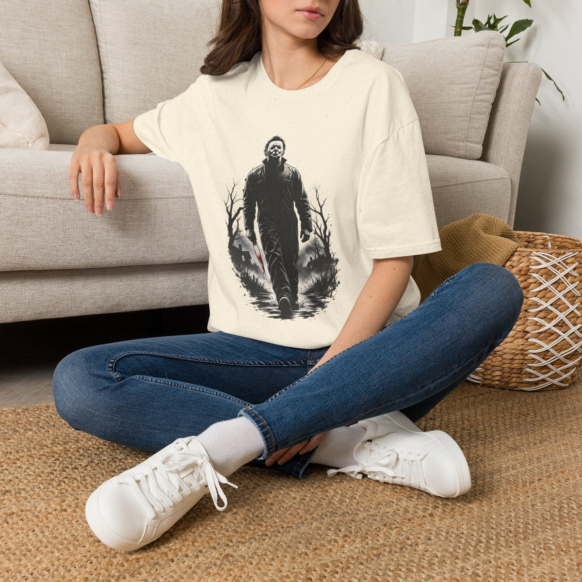 Horror Movie Icon Walk T-Shirt