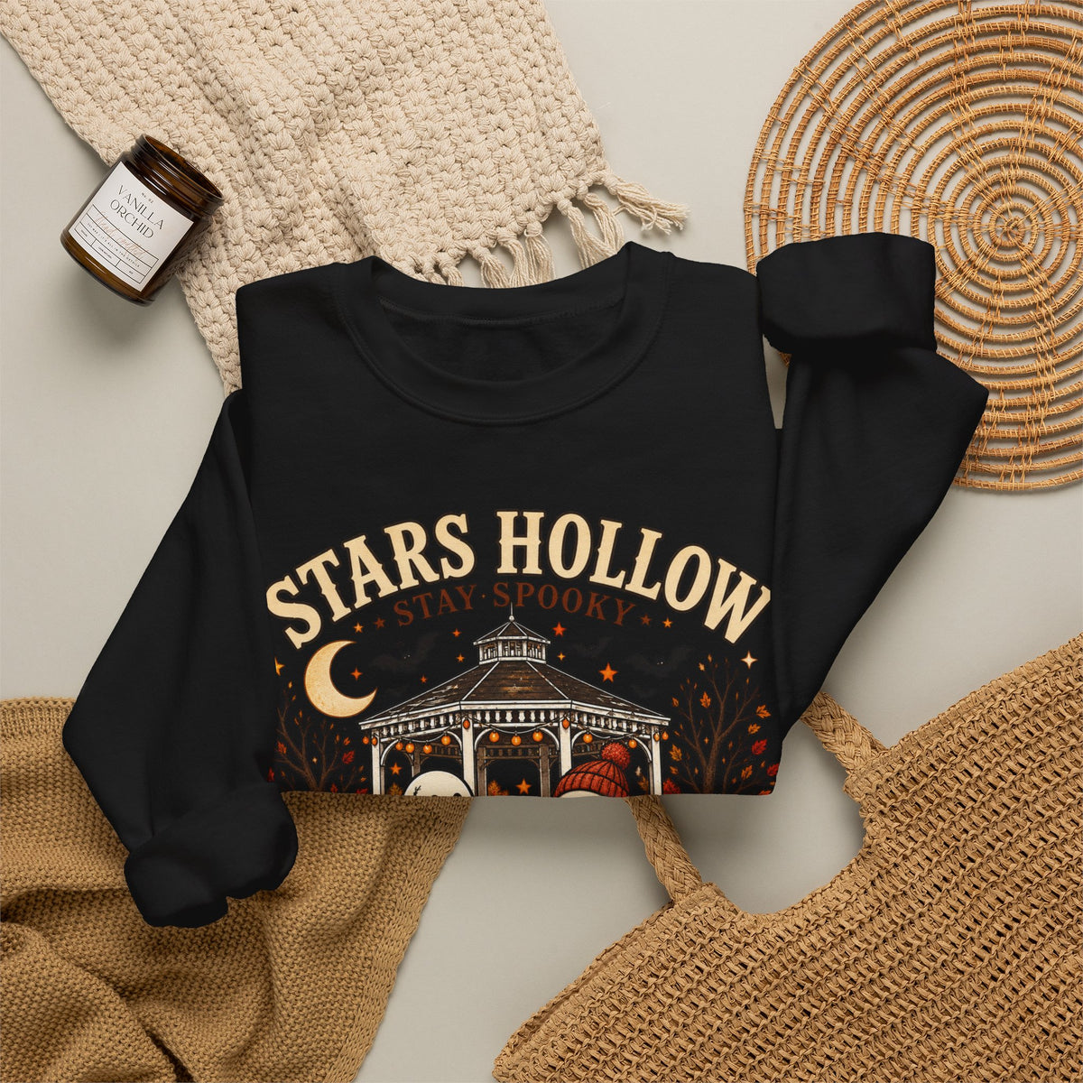 Stars Hollow Stay Spooky Crewneck Sweatshirt