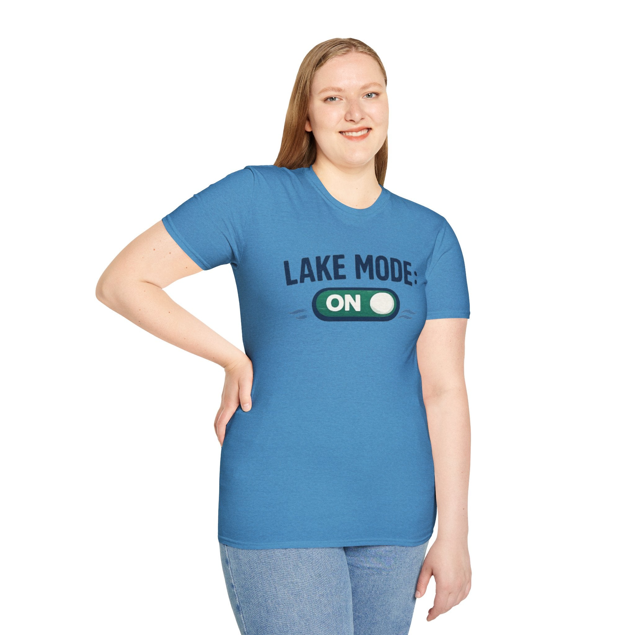 Lake Mode On T-Shirt — Funny Lake Life Vacation Tee