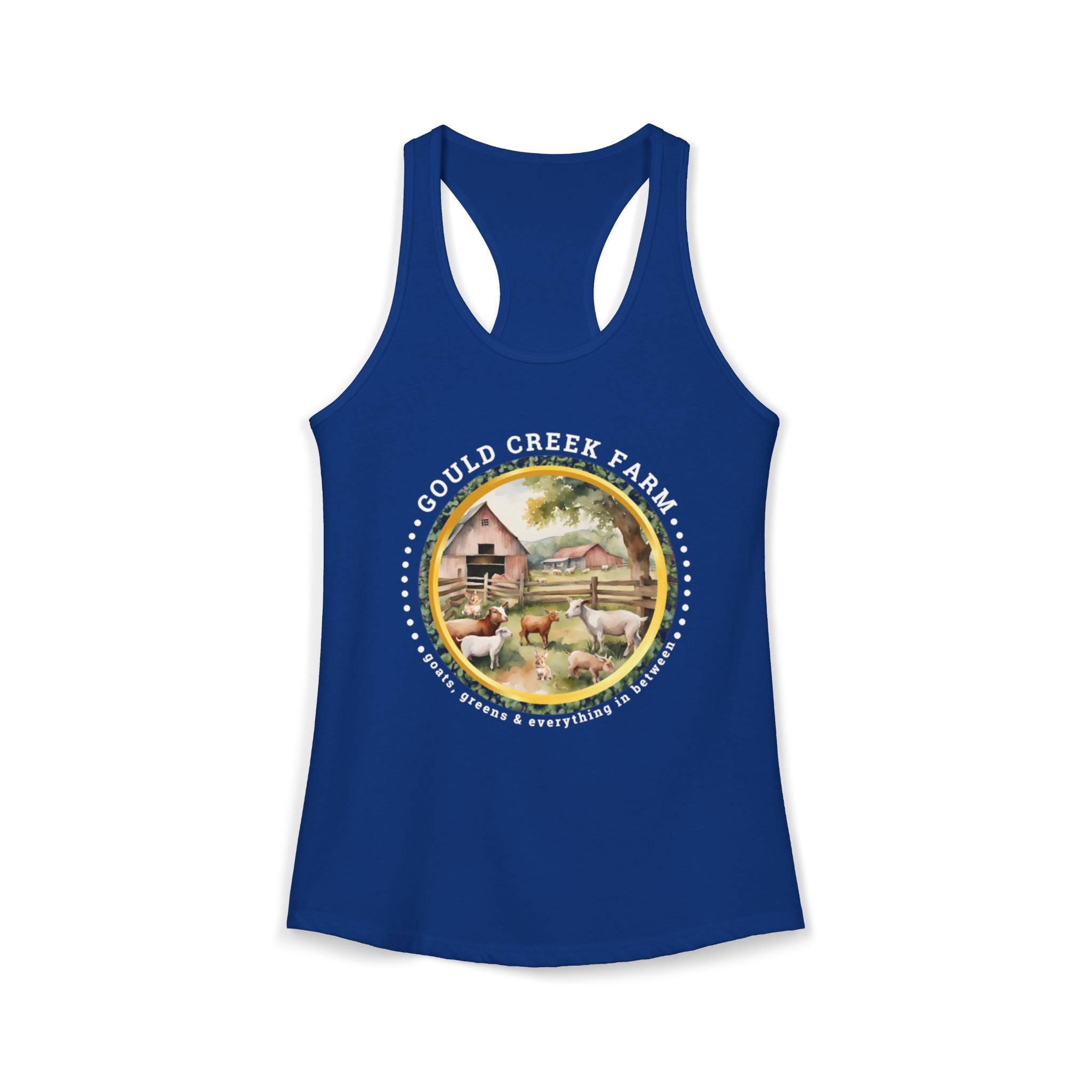 Women's Ideal Racerback Tank Gould creek farm