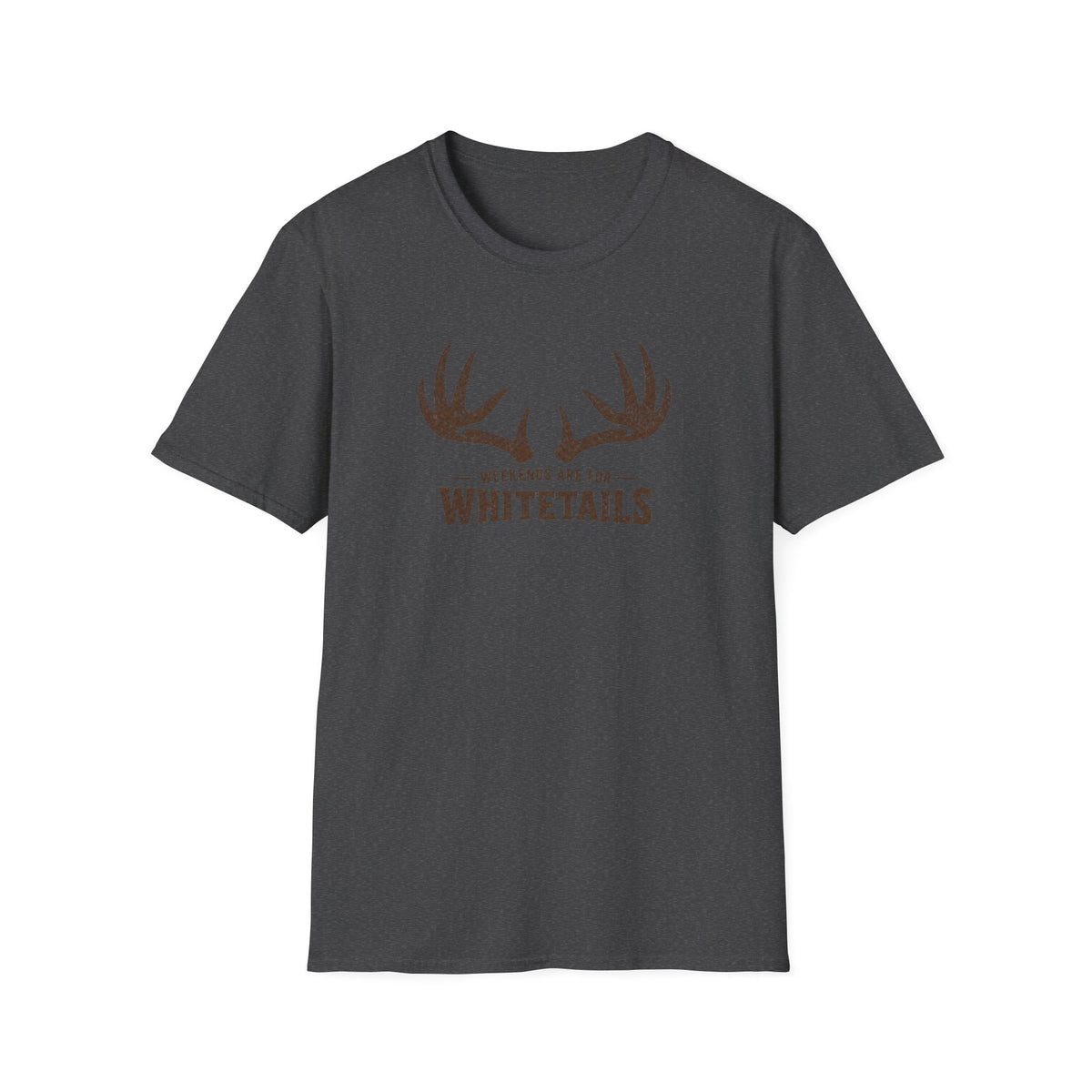 Whitetails Antler Tee — "Weekends Are For Whitetails" Hunting T‑Shirt