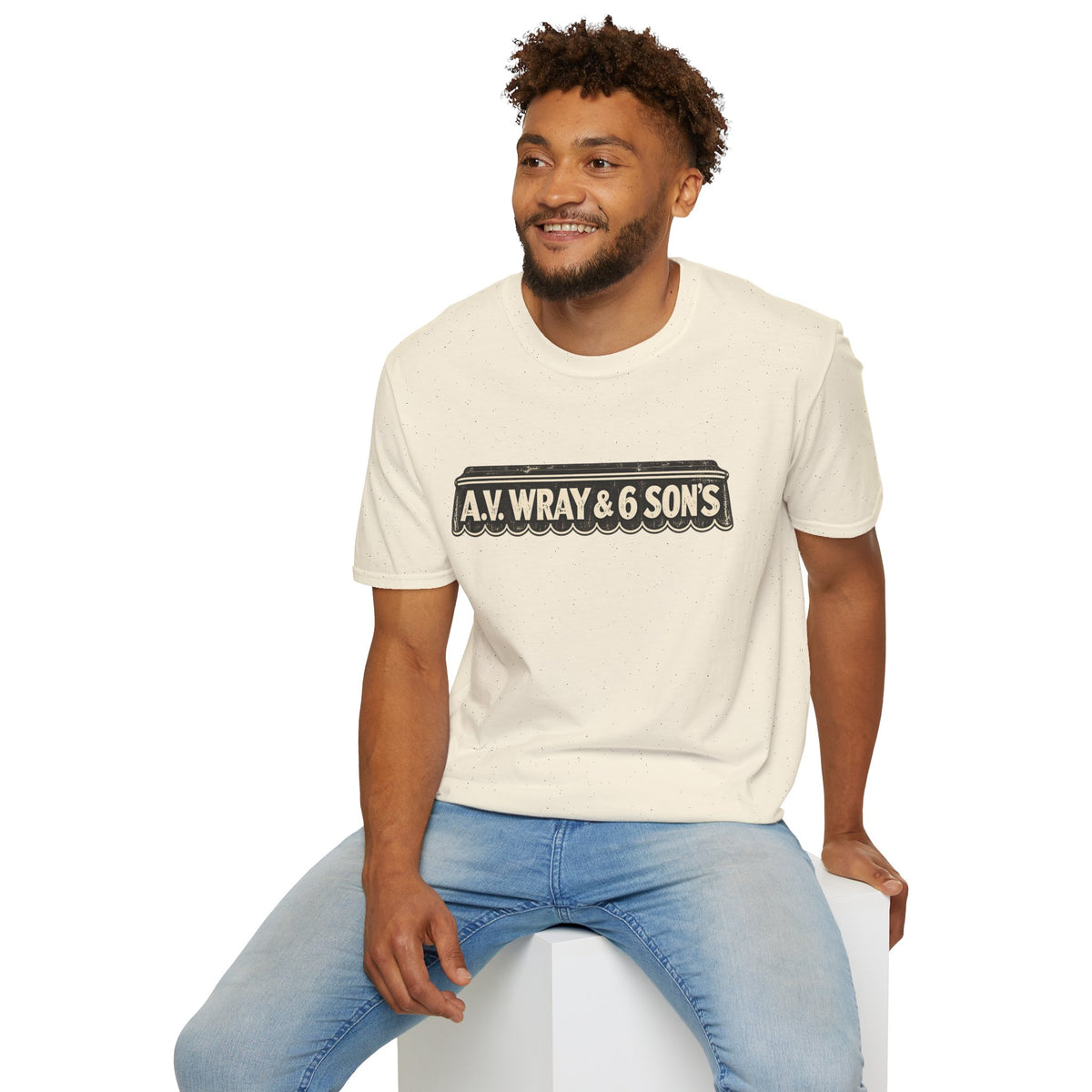 A.V. Wray & 6 Sons Vintage-Inspired Graphic T-Shirt