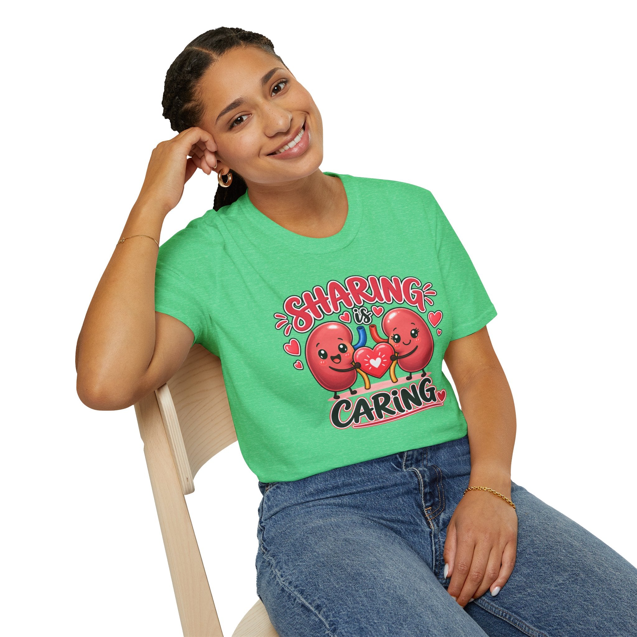 Sharing Is Caring — Kidney Edition ❤️  T-Shirt