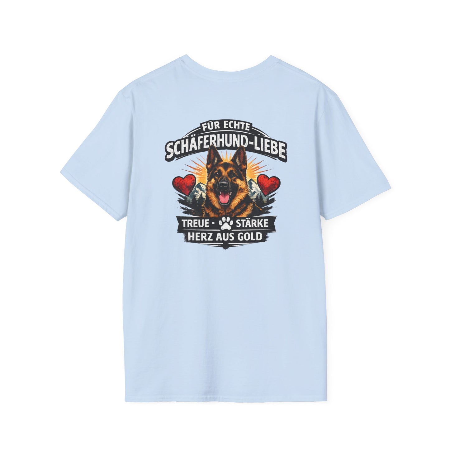 German Shepherd Loyalty T-Shirt — "Loyalty, strength, and a heart of gold"