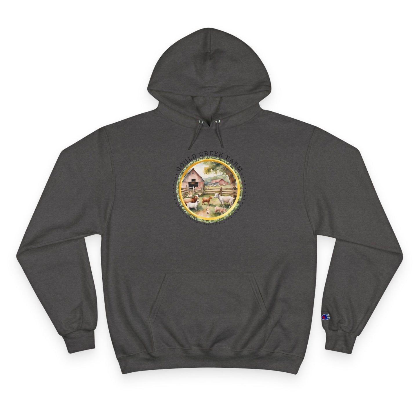 Gold Creek Farm Champion Hoodie - Cozy Outdoor Style