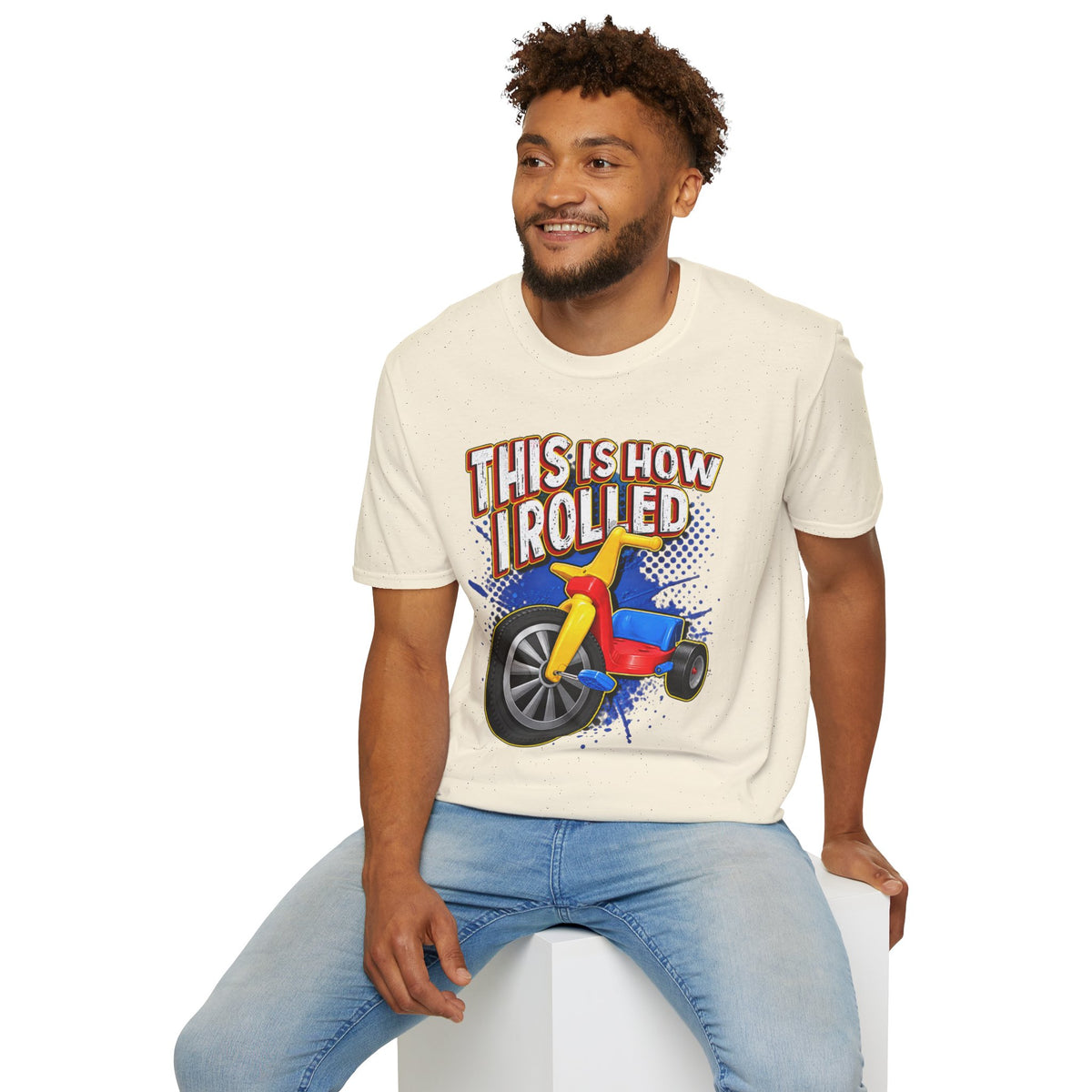This Is How I Rolled – Retro Big Wheel Graphic Tee