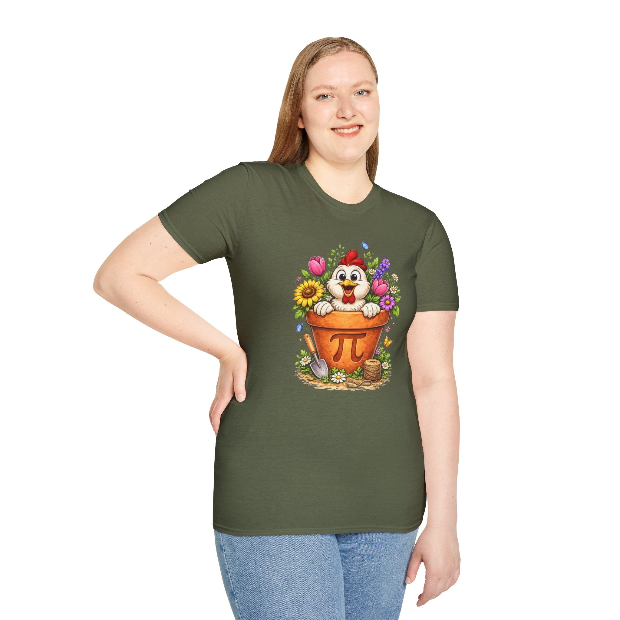 Comical Chicken Pot Pie T-Shirt — Funny Pie Lover Graphic Tee