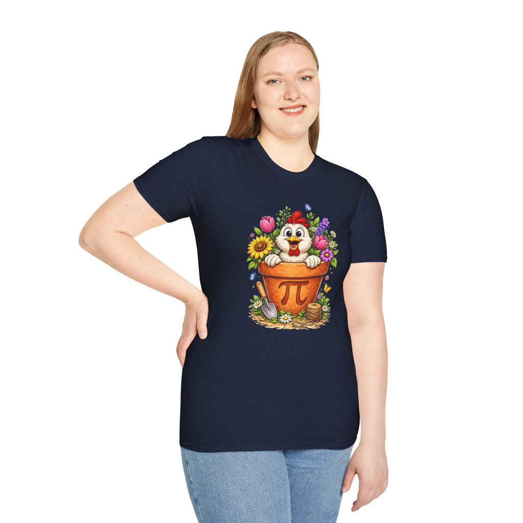 Comical Chicken Pot Pie T-Shirt — Funny Pie Lover Graphic Tee