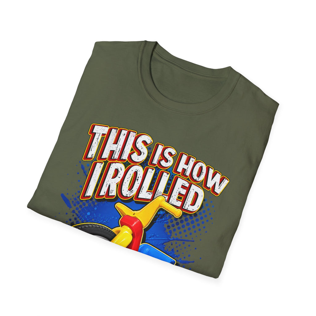 This Is How I Rolled – Retro Big Wheel Graphic Tee