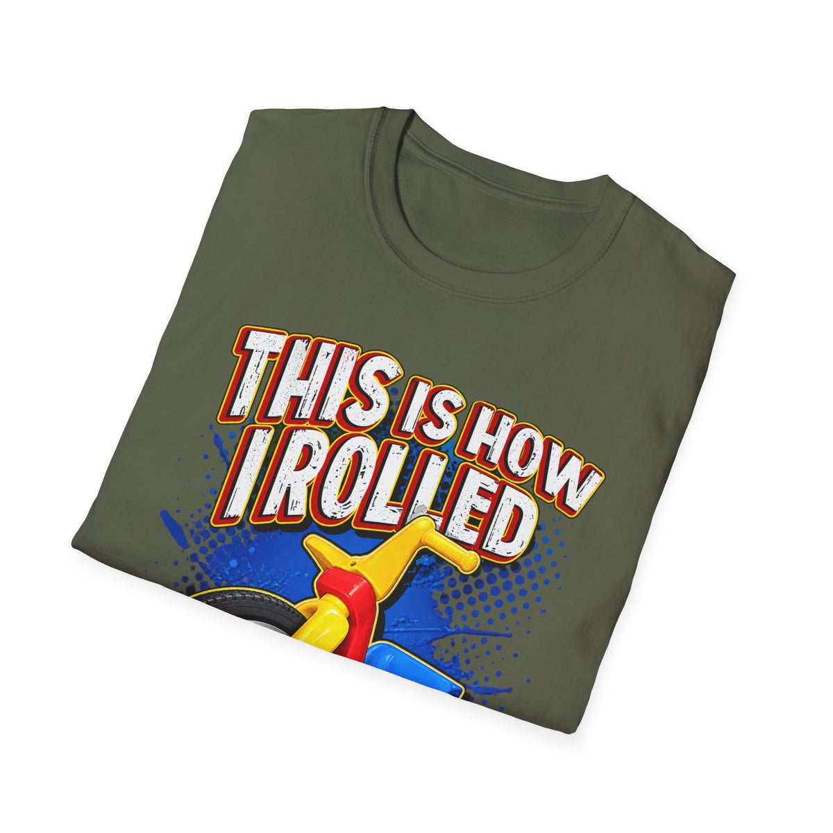 This Is How I Rolled – Retro Big Wheel Graphic Tee