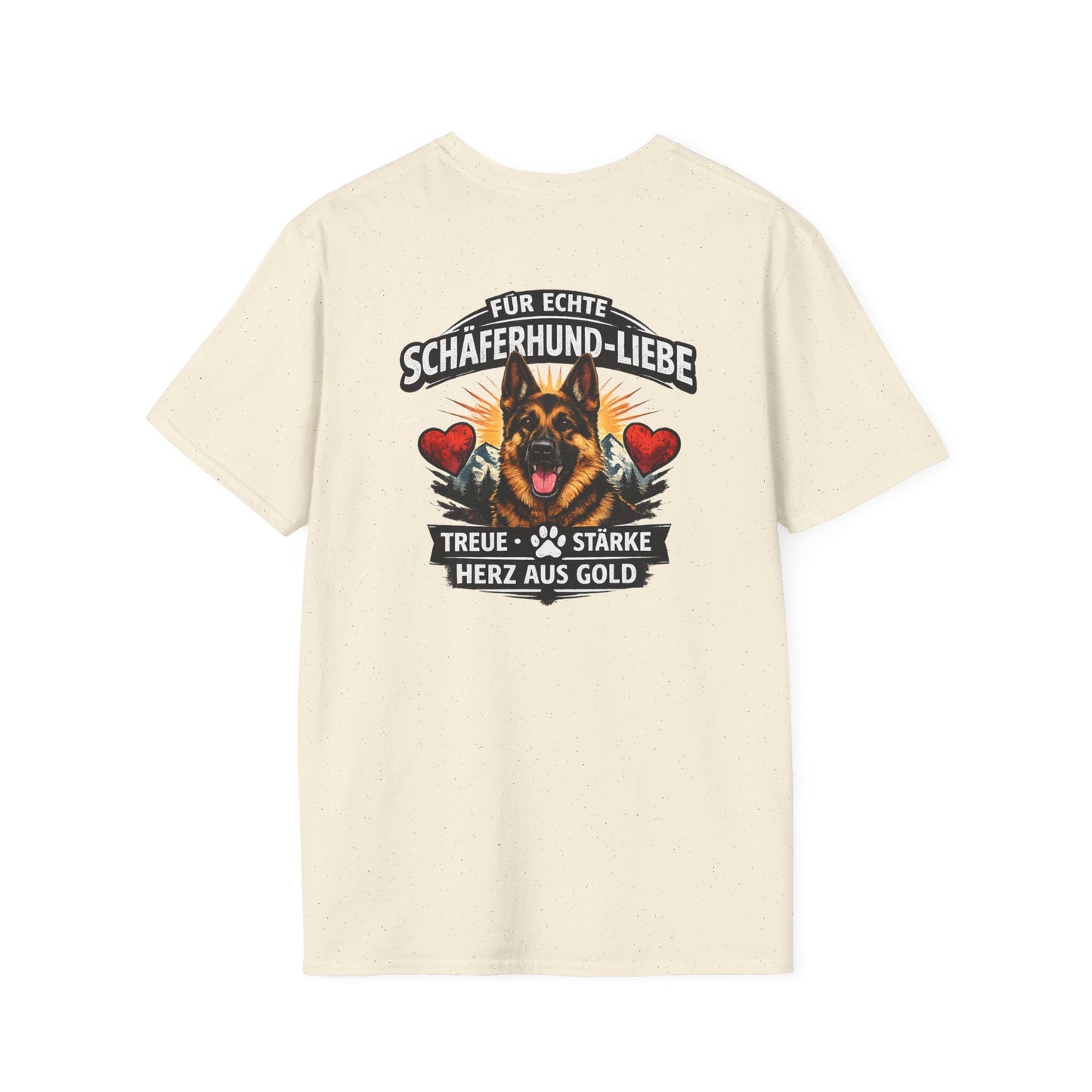 German Shepherd Loyalty T-Shirt — "Loyalty, strength, and a heart of gold"