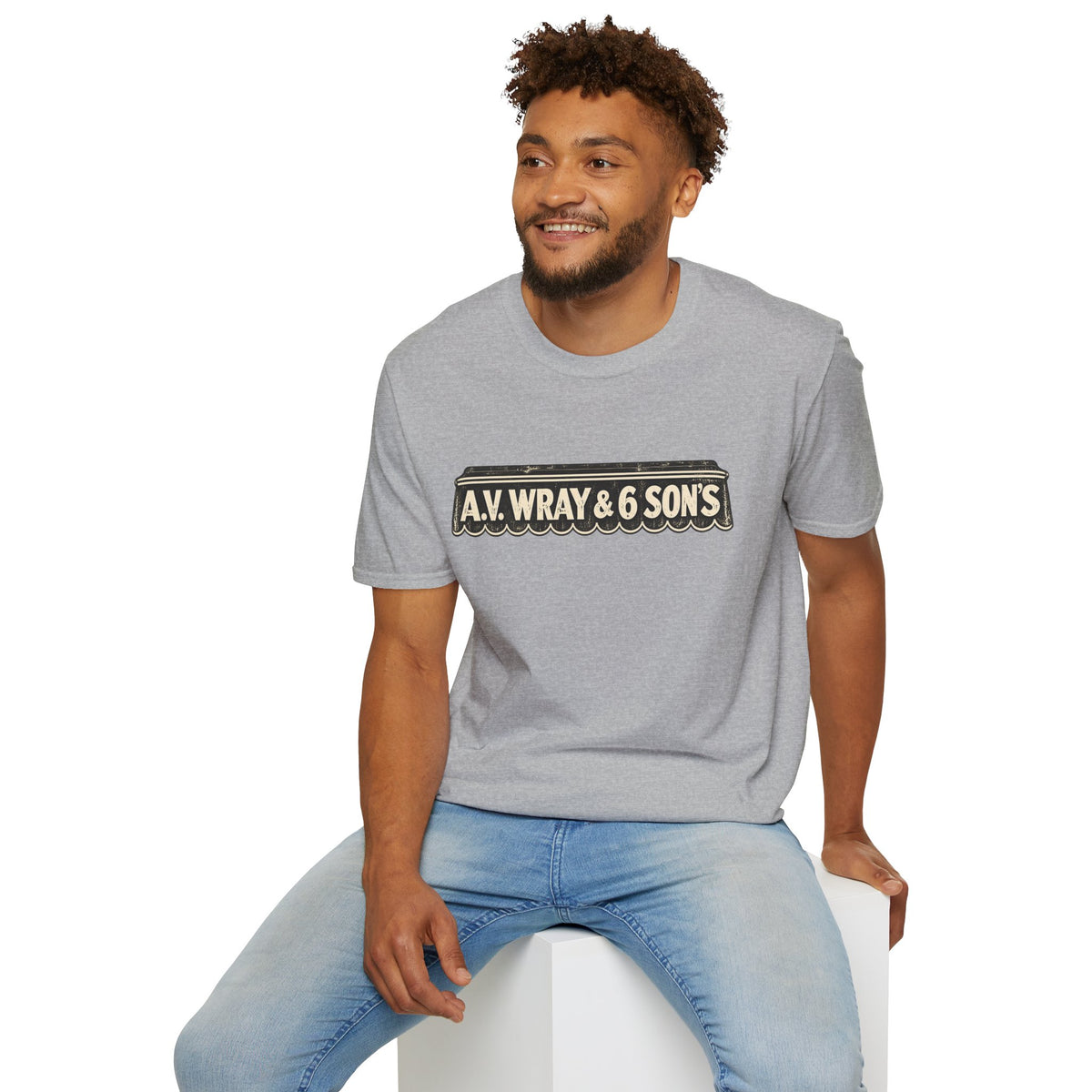 A.V. Wray & 6 Sons Vintage-Inspired Graphic T-Shirt
