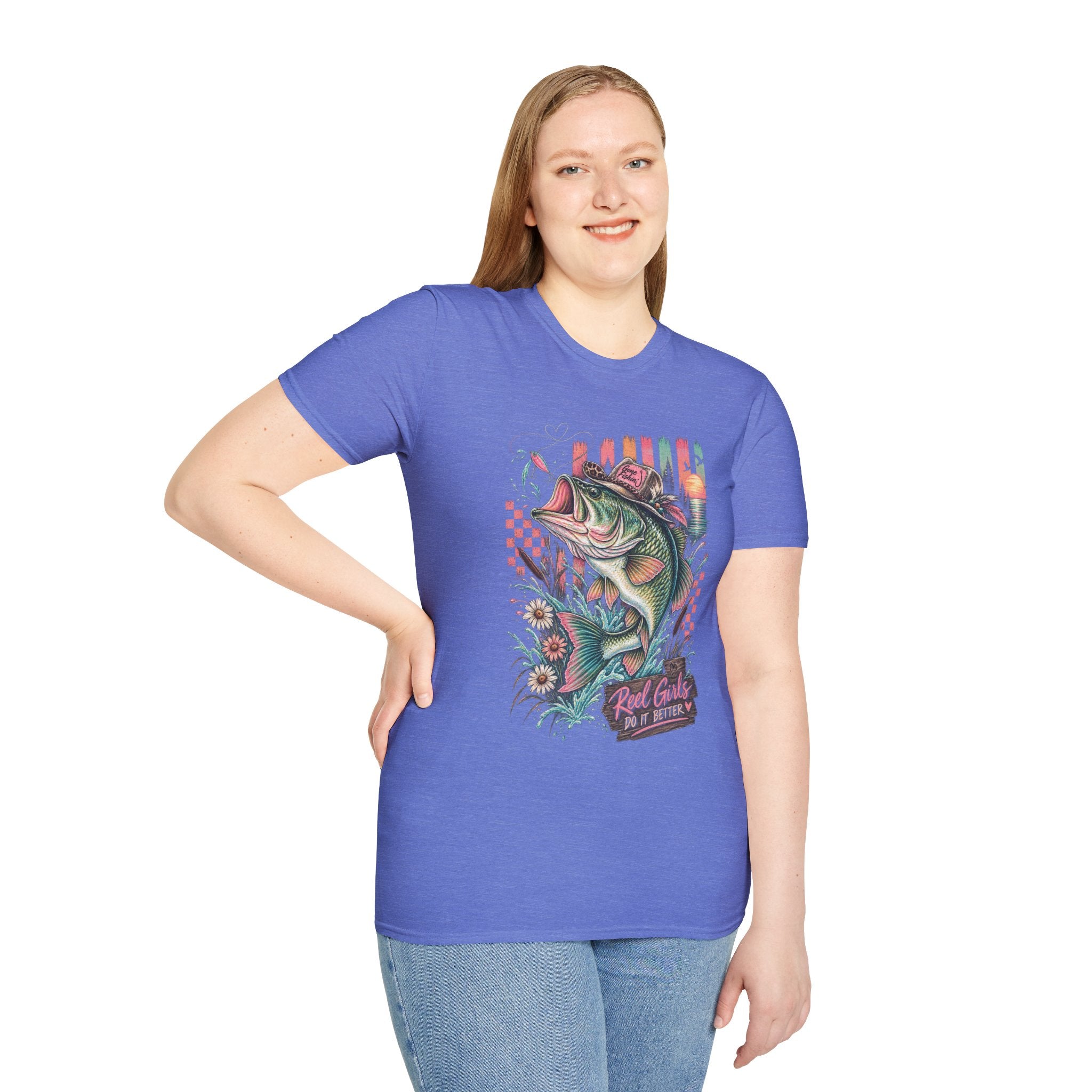 Reel Girls Do It Better Fishing Tee 🎣🩷