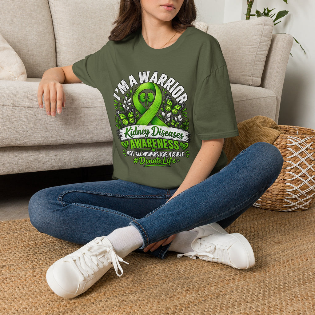 Kidney Disease Awareness Warrior T-Shirt