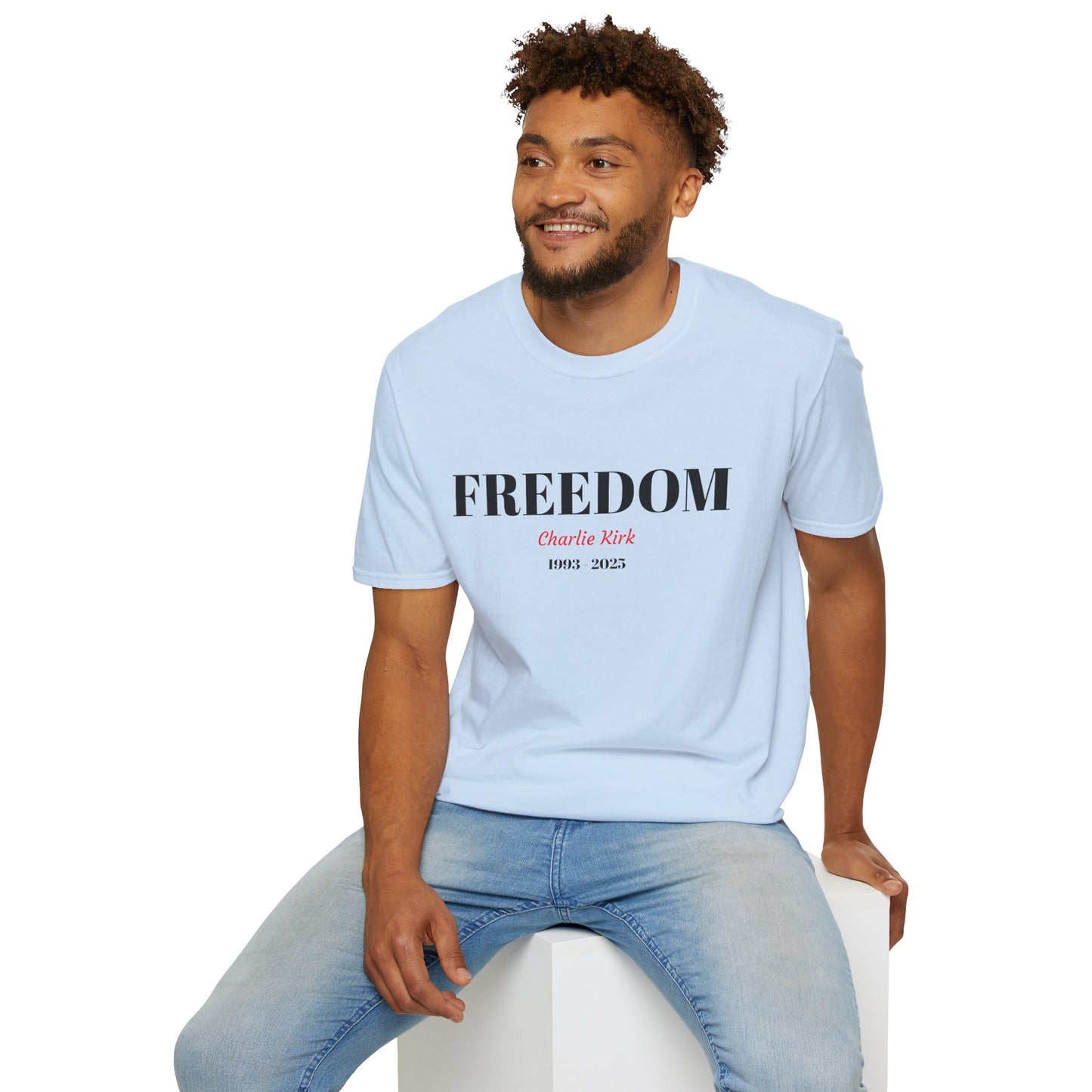 Unisex T-Shirt Charlie Kirk Freedom Shirt