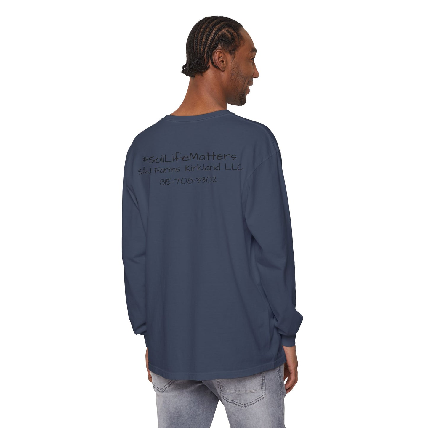 S&J Farm Kirkland LLC - Unisex Garment-dyed Long Sleeve T-Shirt