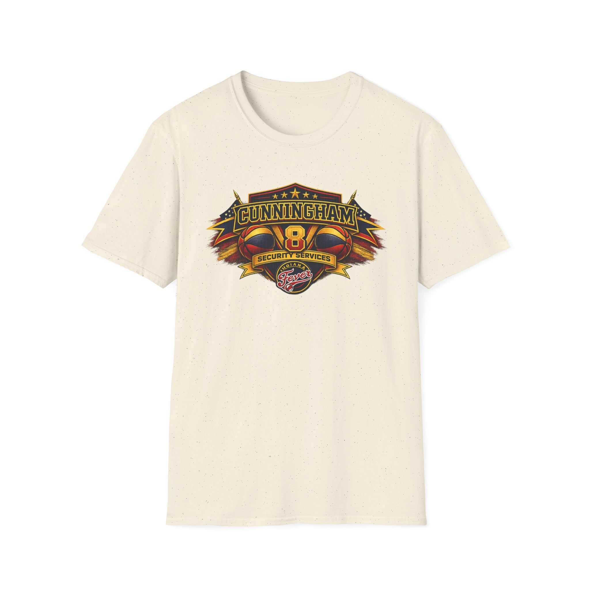 Cunningham 8 Security Services Vintage Logo T-Shirt