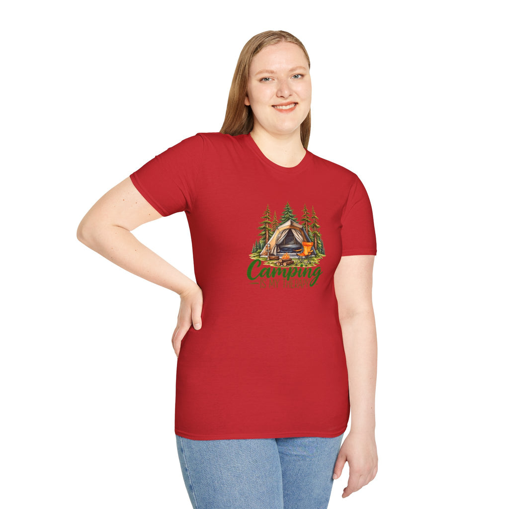 Camping Is My Therapy – Camping T-Shirt