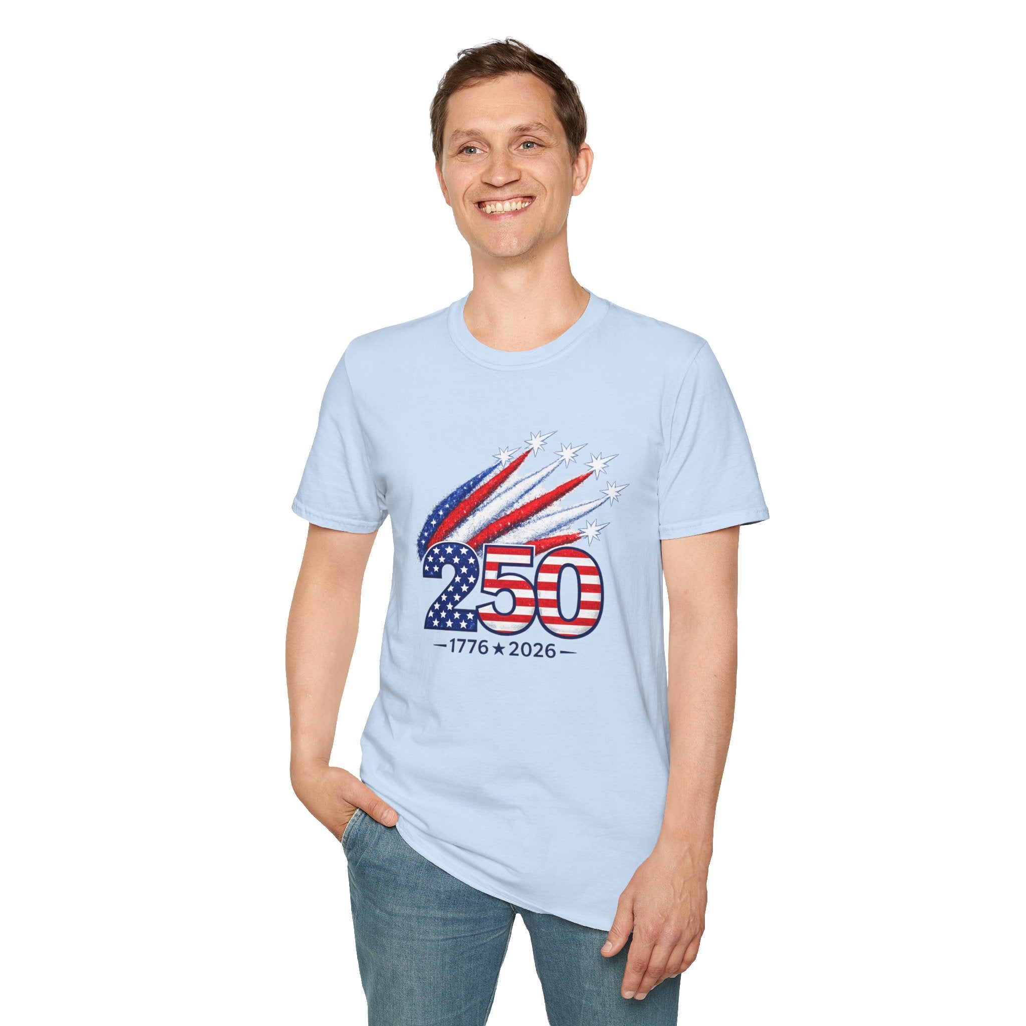Americas 250th Birthday T-Shirt — 250th Anniversary Celebration Tee