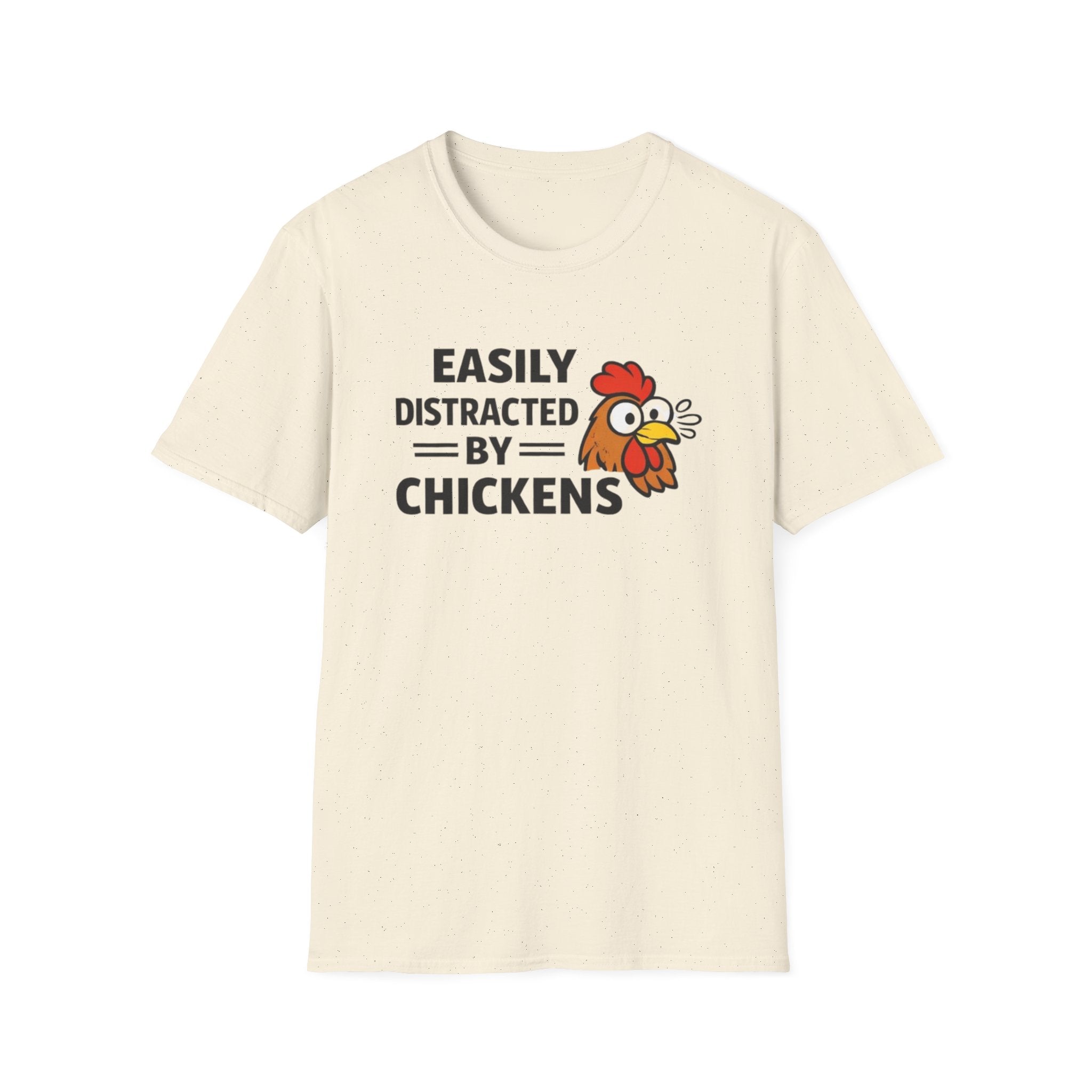 Easily Distracted by Chickens T-Shirt
