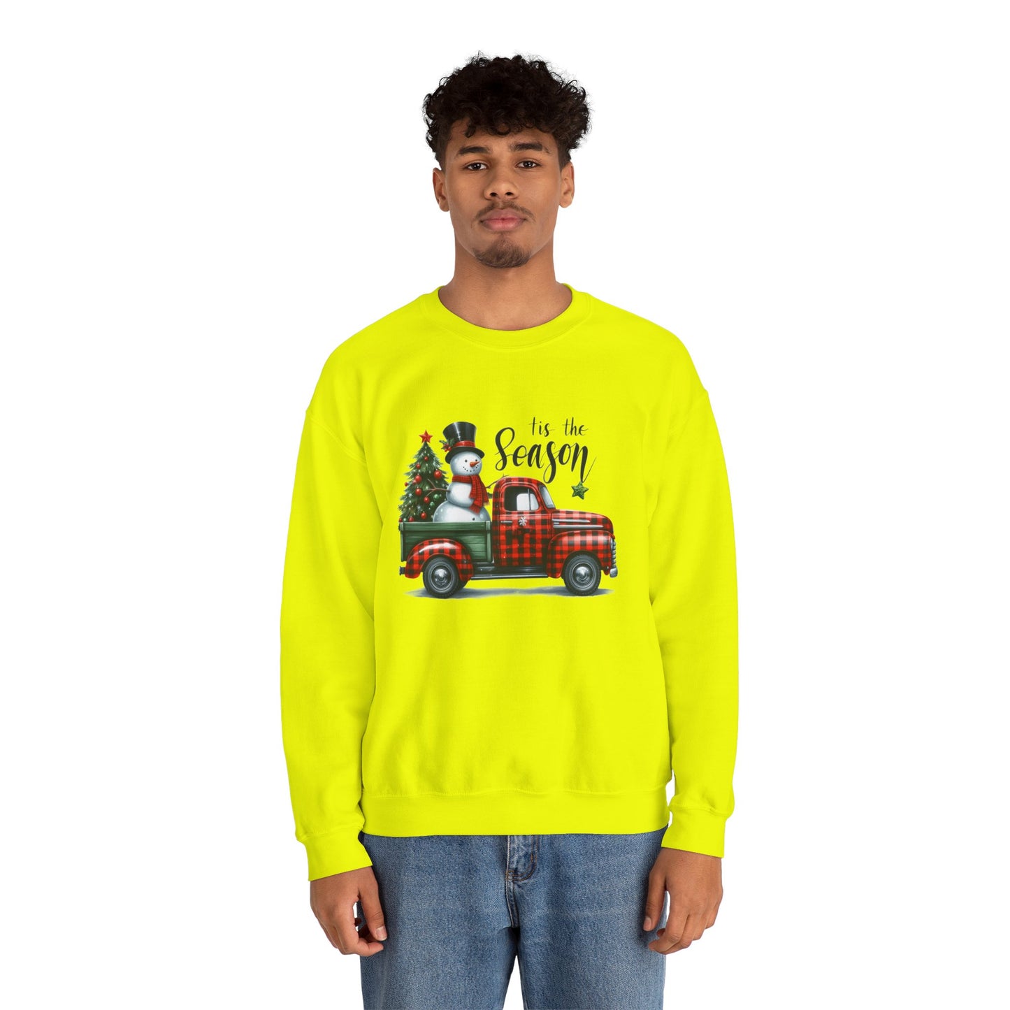 Snowman Truck Sweatshirt