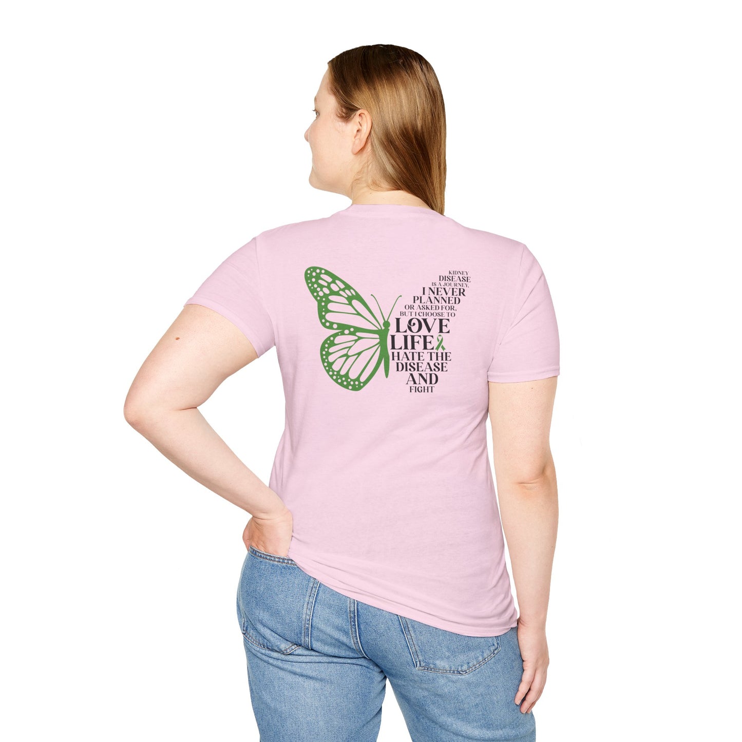 Kidney Disease Awareness GRAPHIC ON BACK ONLY T-Shirt