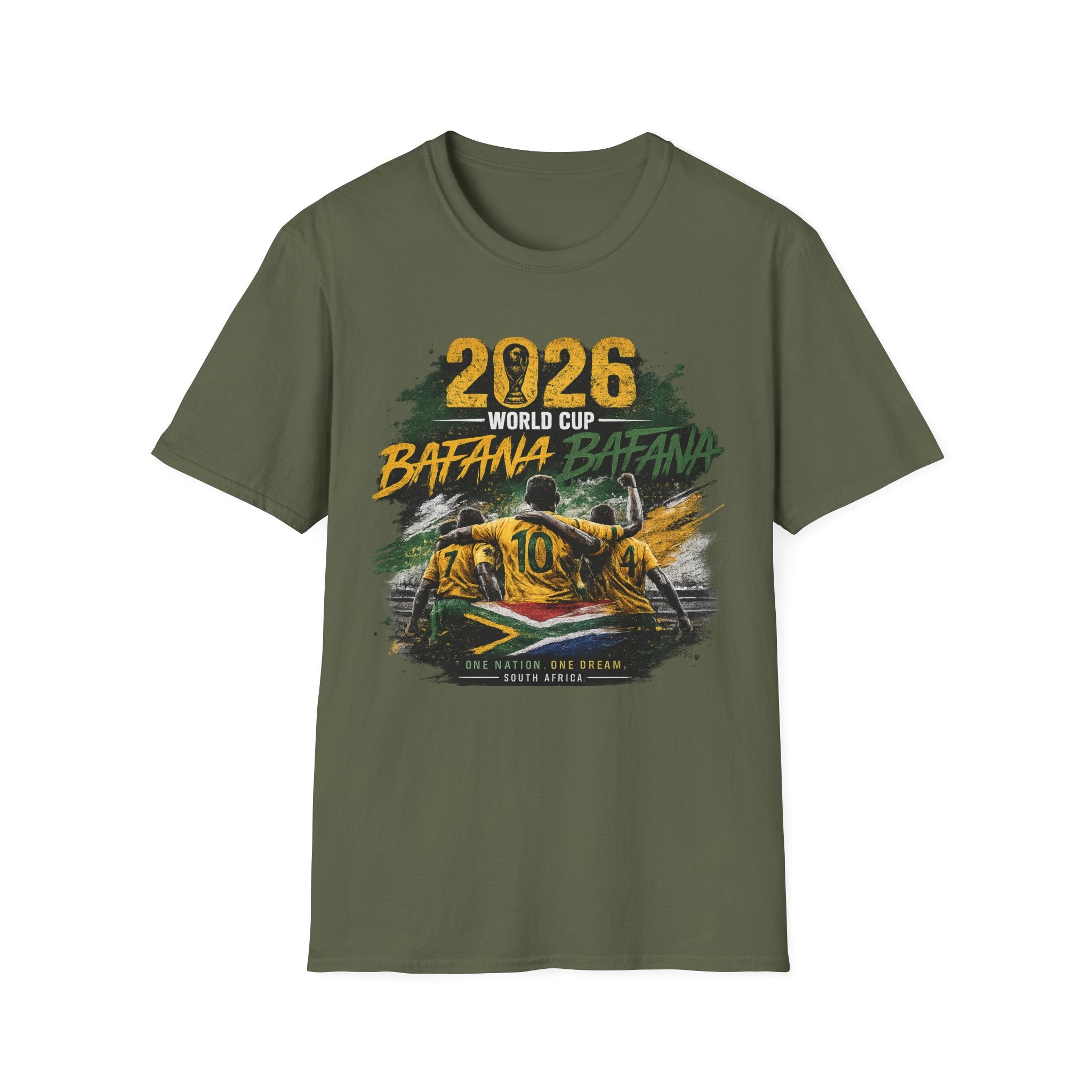 2026 World Cup Bafana Bafana T-Shirt – South Africa Soccer Fan Tee